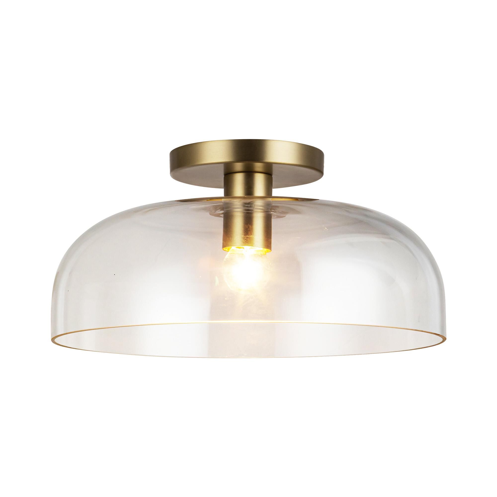 Sylvia 12 Inch Semi Flush Mount by Alora Mood