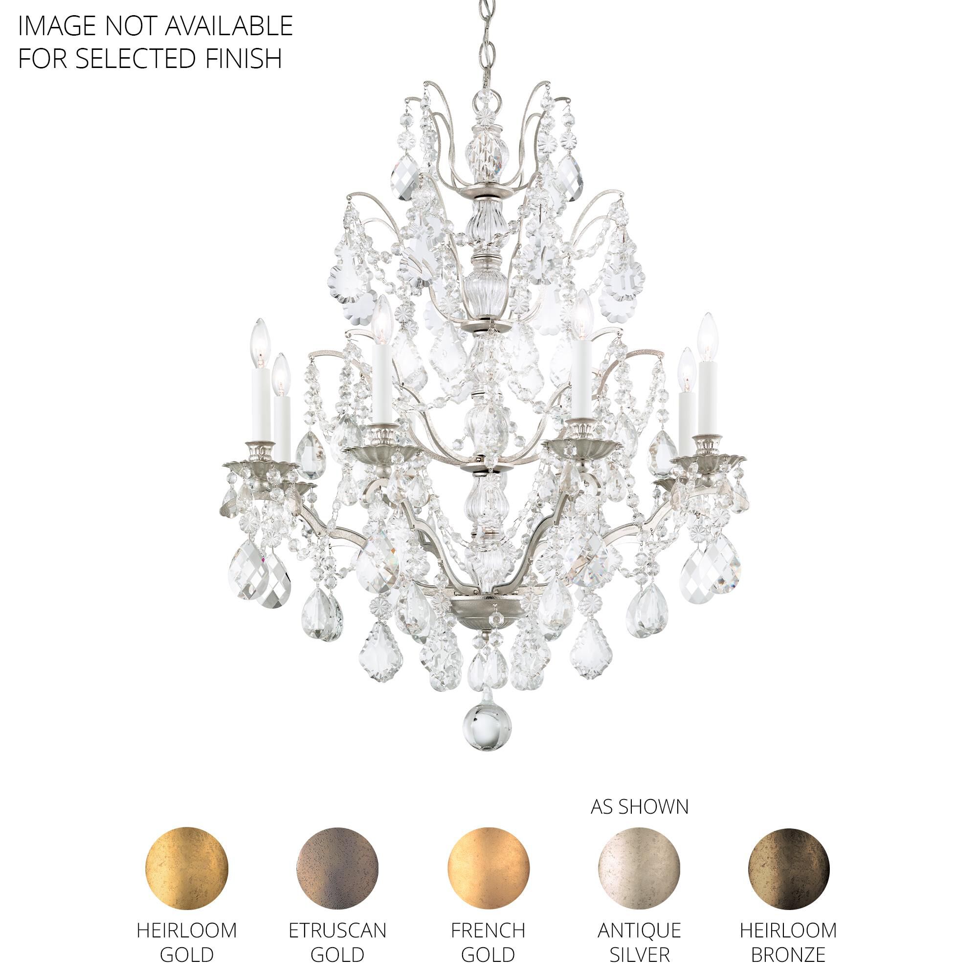 Bordeaux 28 Inch Chandelier by Schonbek
