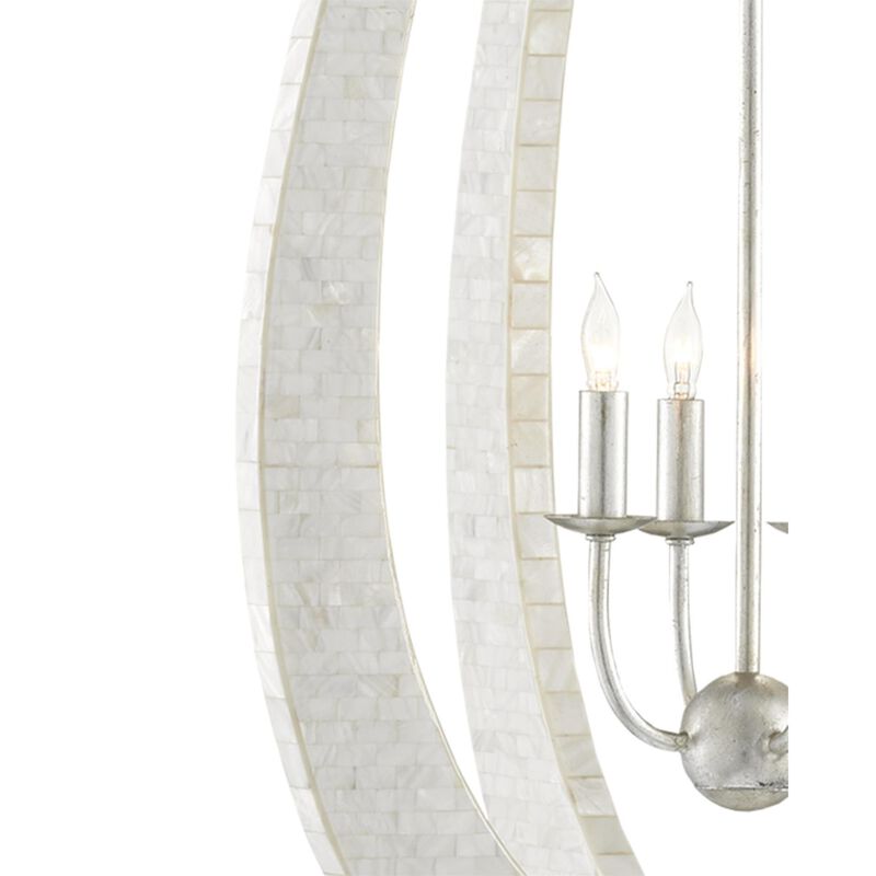 Arietta Teardrop Cage Pendant by Currey and Company