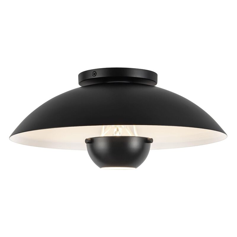Ryan Pauly Umbra 14 Inch Semi Flush Mount by Kuzco Lighting