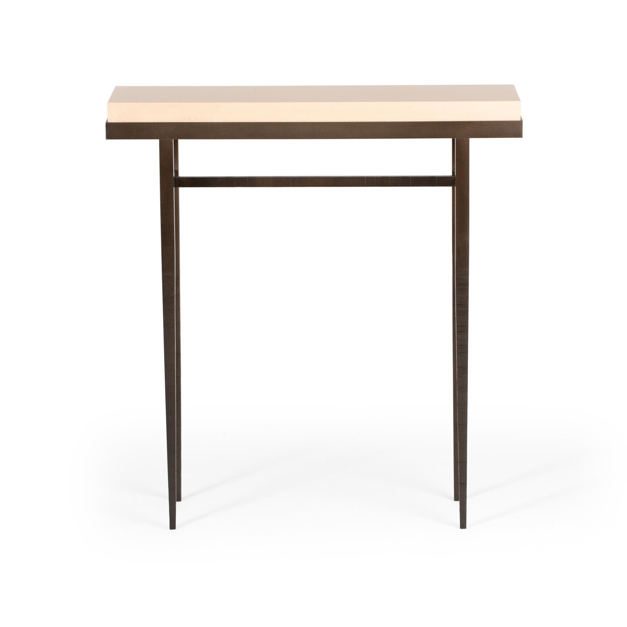 Shown in Bronze finish and Maple Natural accent