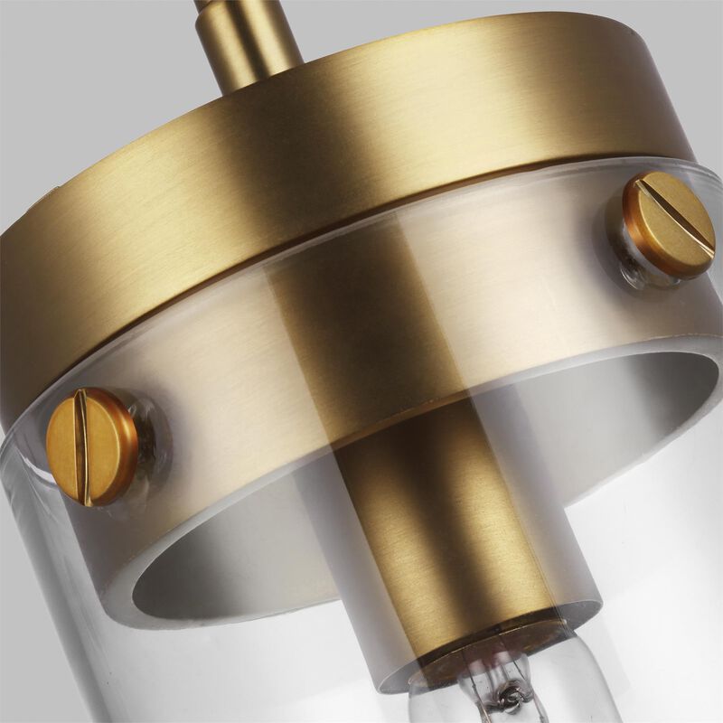 Chapman & Myers Garrett 12 Inch Mini Pendant by Visual Comfort Studio