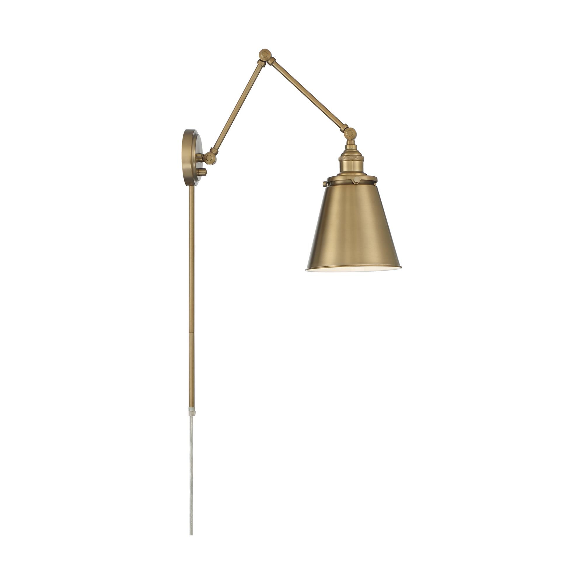 Bayard Wall Swing Lamp by Nuvo Lighting
