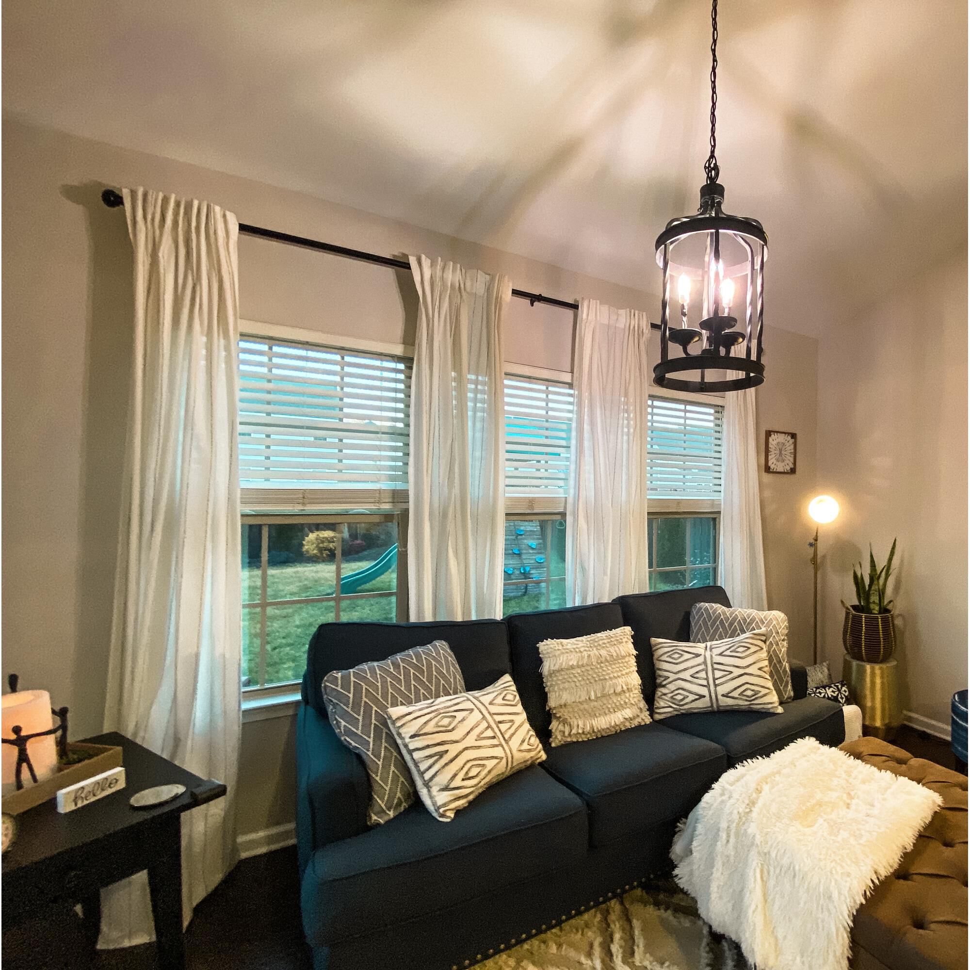 Shown in white finish