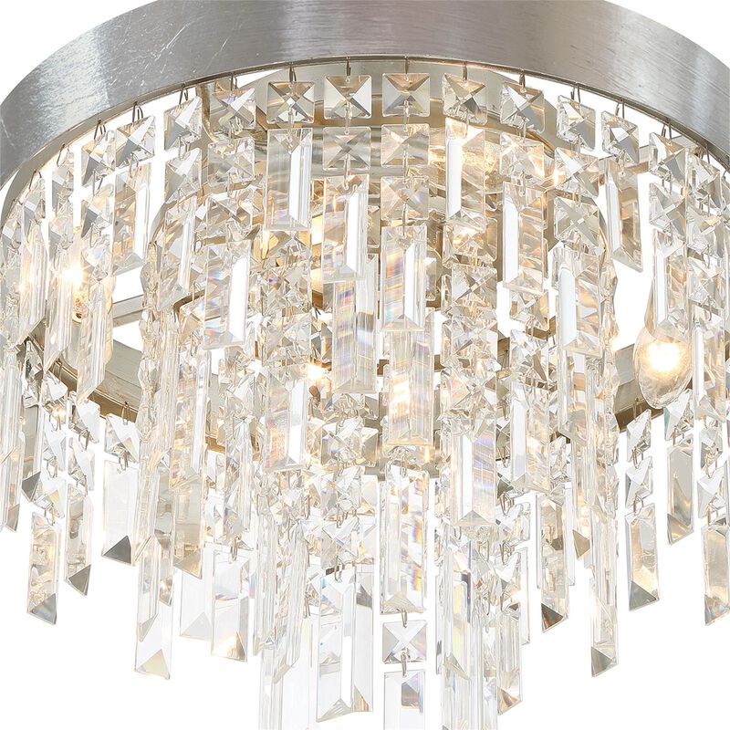 Winfield 16 Inch Flush Mount by Crystorama