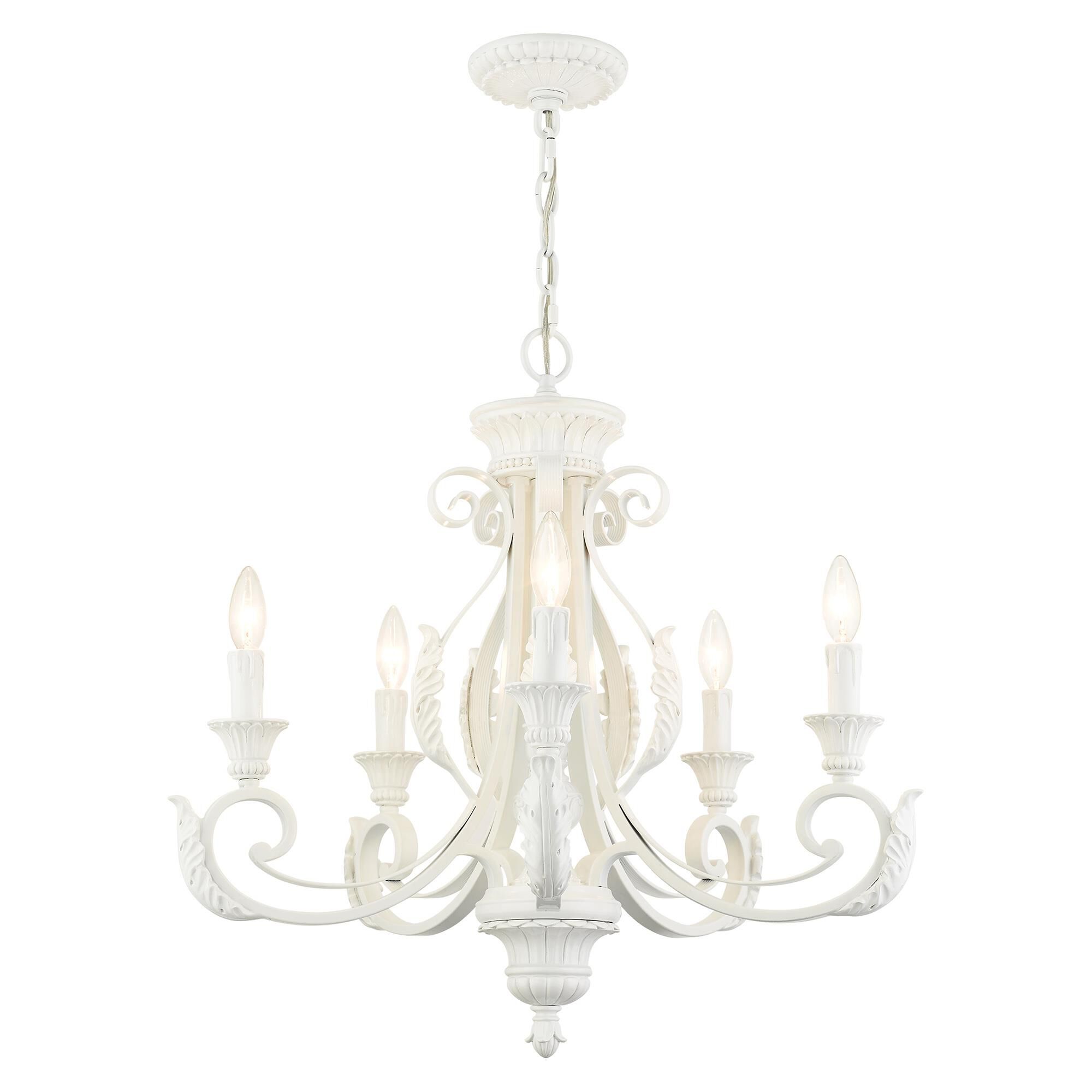 Valencia 5 Light Chandelier by Livex Lighting