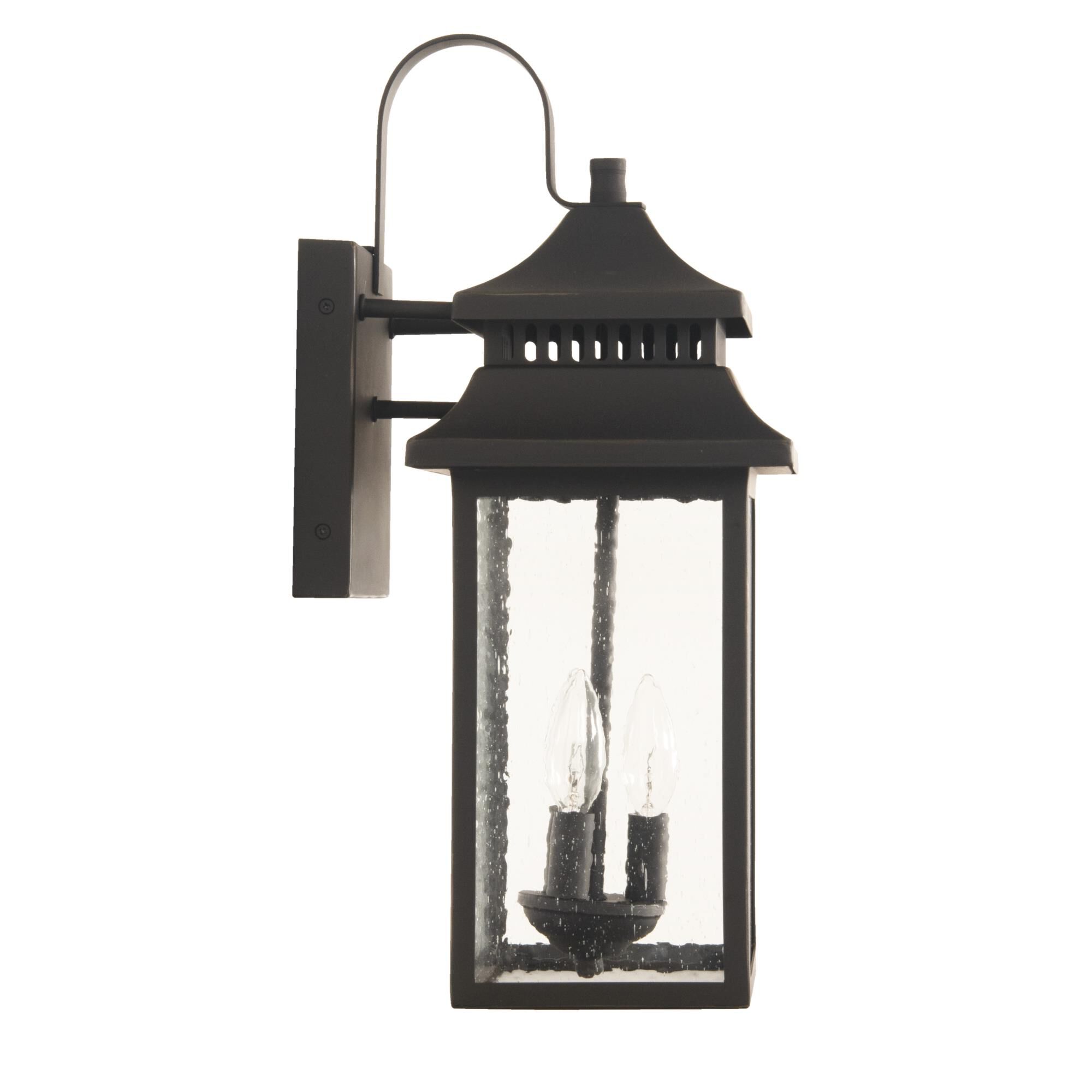 Crossbend 20 Inch Tall 3 Light Outdoor Wall Light by Craftmade