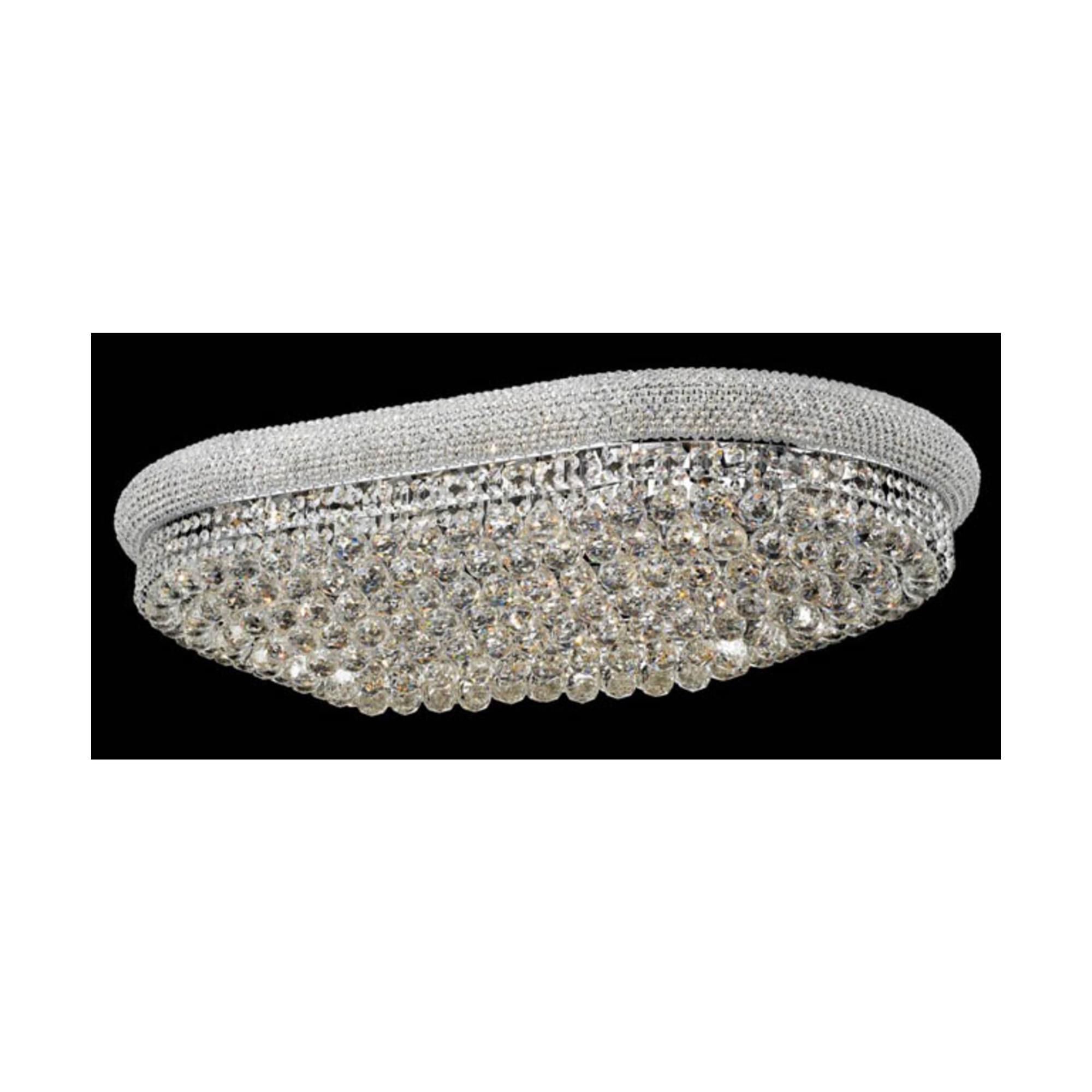 Primo 40 Inch 24 Light Flush Mount by Elegant Lighting