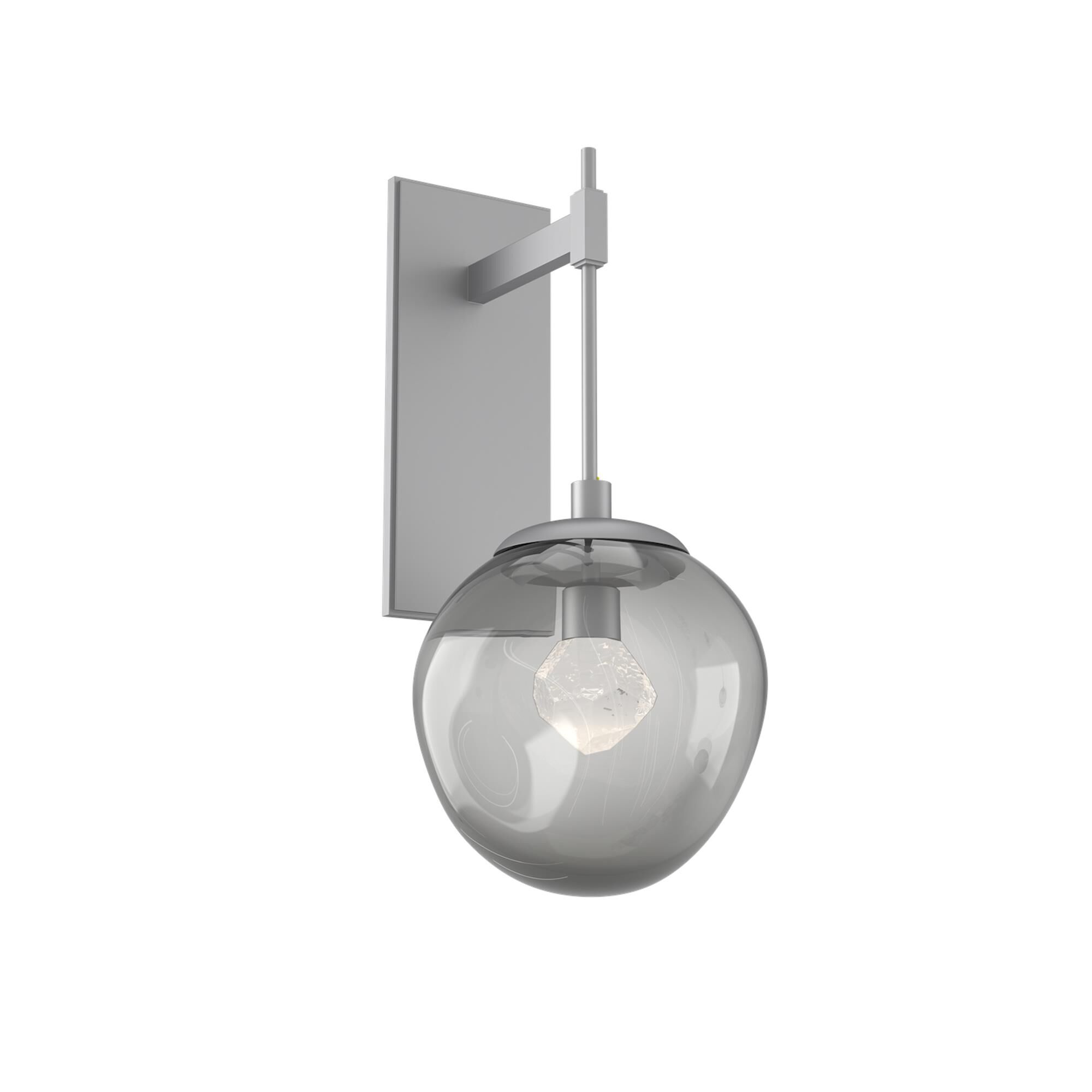 Shown in Classic Silver finish and Zircon Inner And Smoke Outer glass
