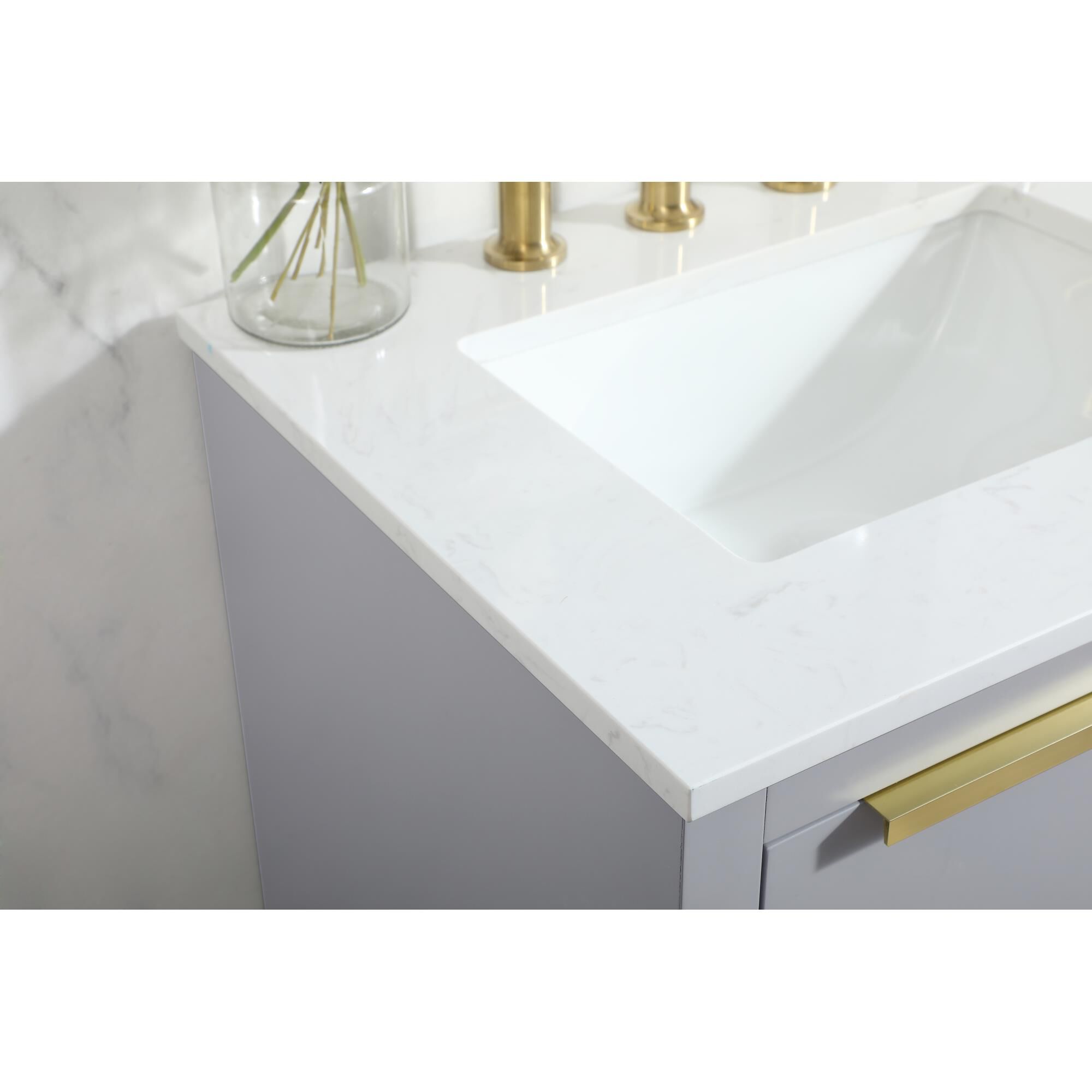 Shown in Grey finish