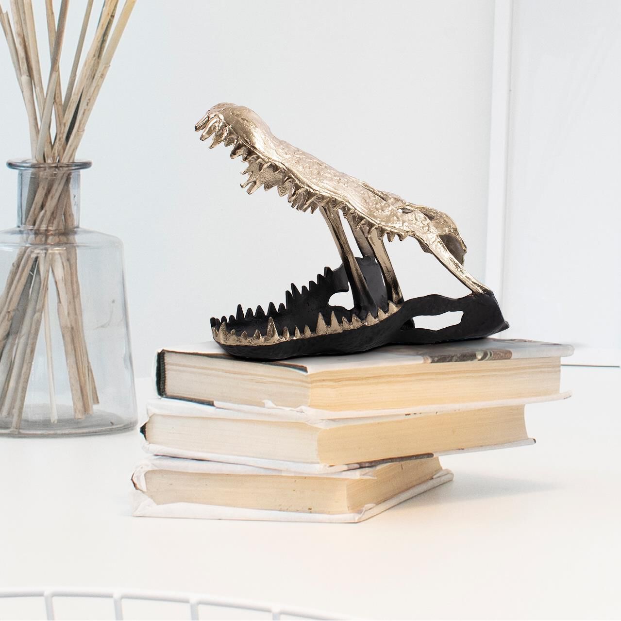 Freddy Croc Sculpture by Howard Elliott Collection