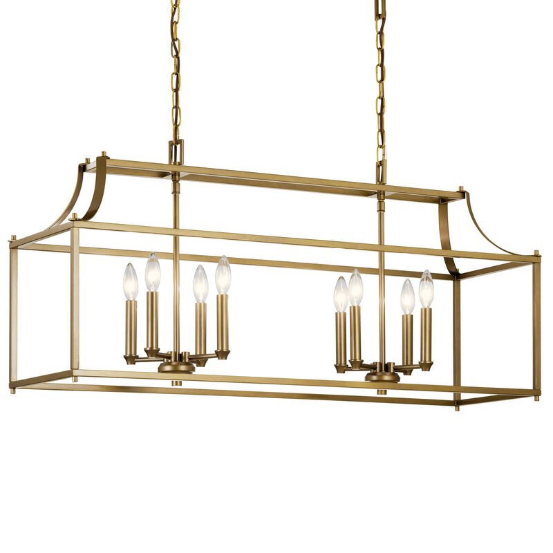 Morrigan 40 Inch 8 Light Linear Suspension Light by Kichler Lighting