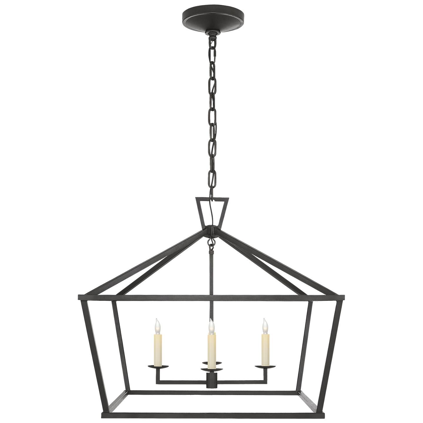 Chapman & Myers Darlana 28 Inch Cage Pendant by Visual Comfort Signature Collection