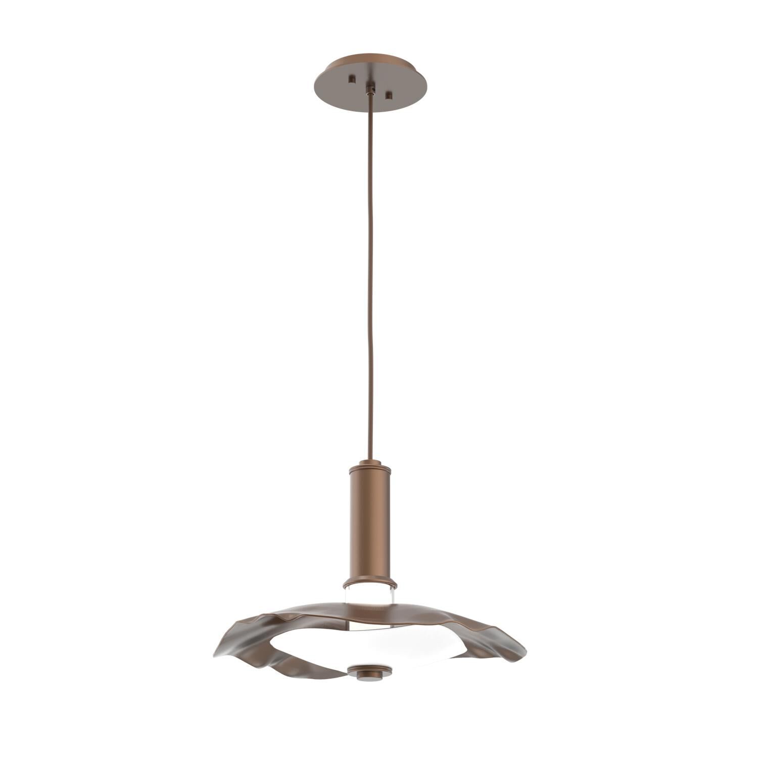 Shown in Burnished Bronze finish and Salt White accent