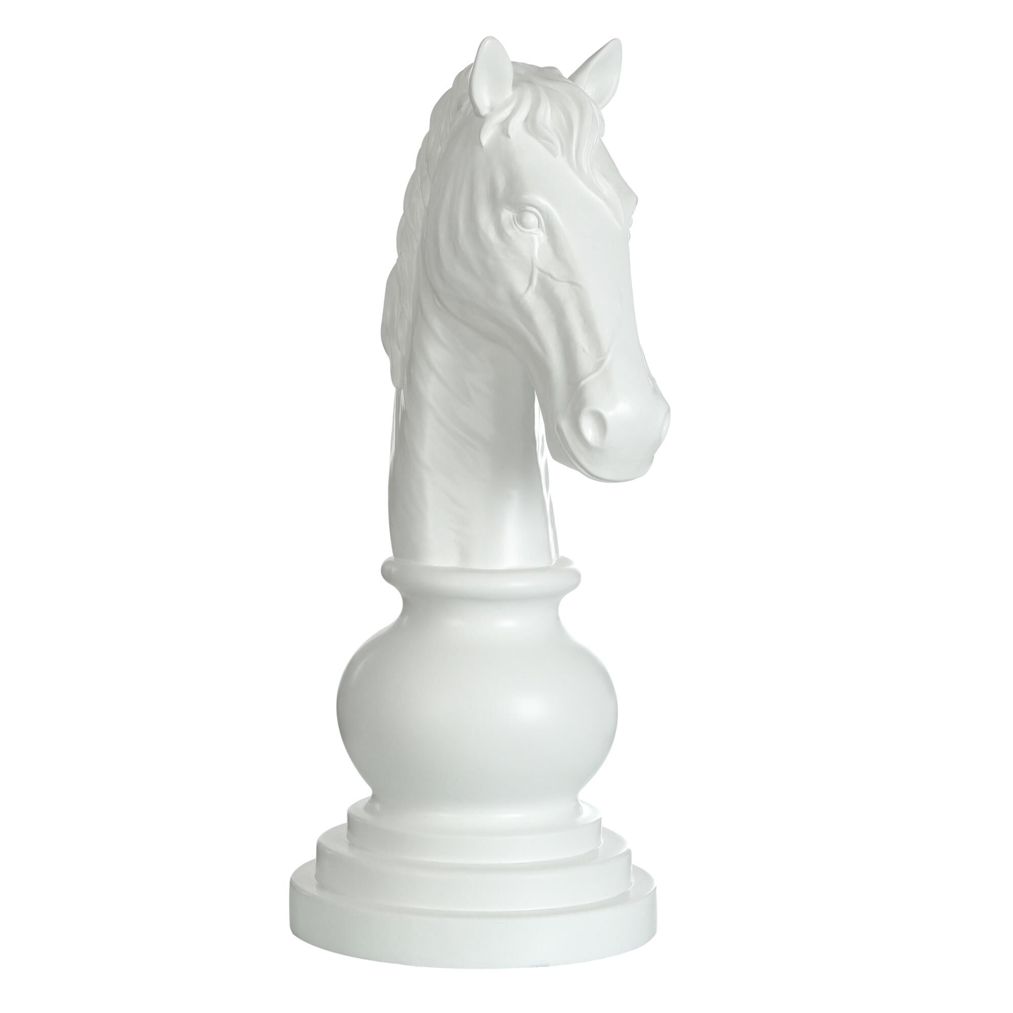 Chess 24 Inch Sculpture by Harp and Finial