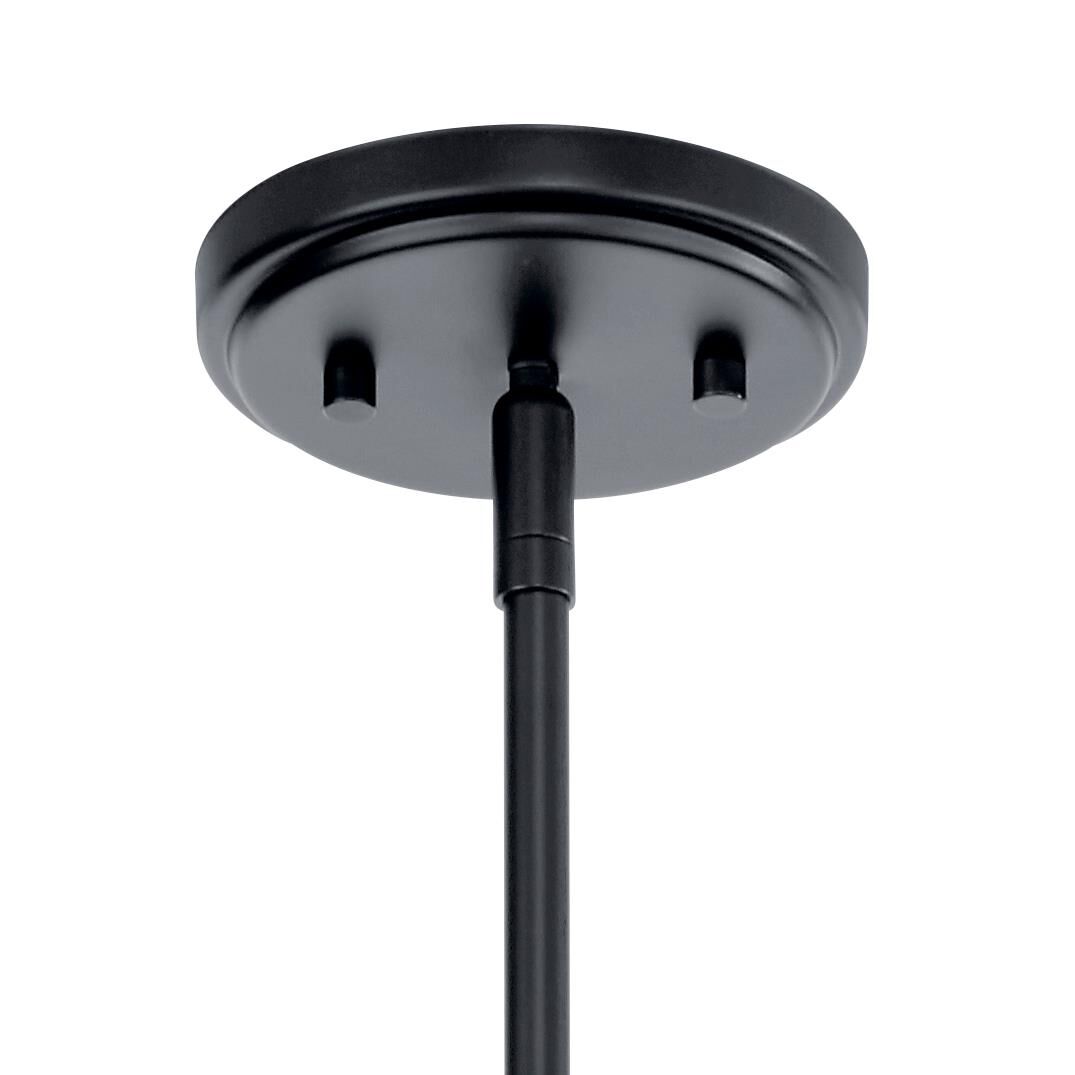 Shown in Black finish and Clear glass