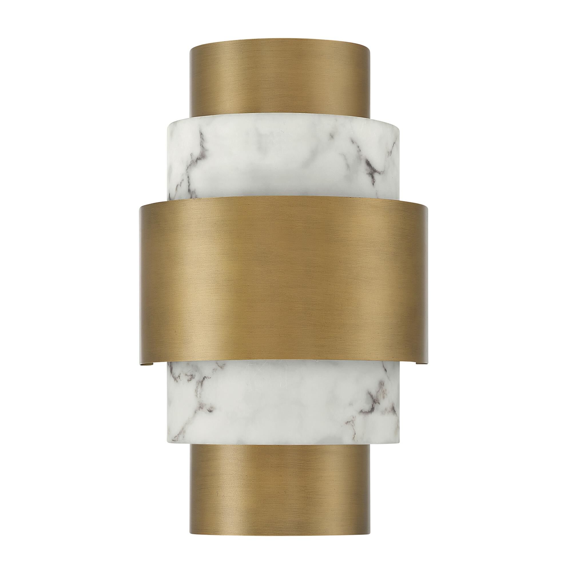 Shown in Antique Patina finish and Faux Alabaster glass and Faux Alabaster accent