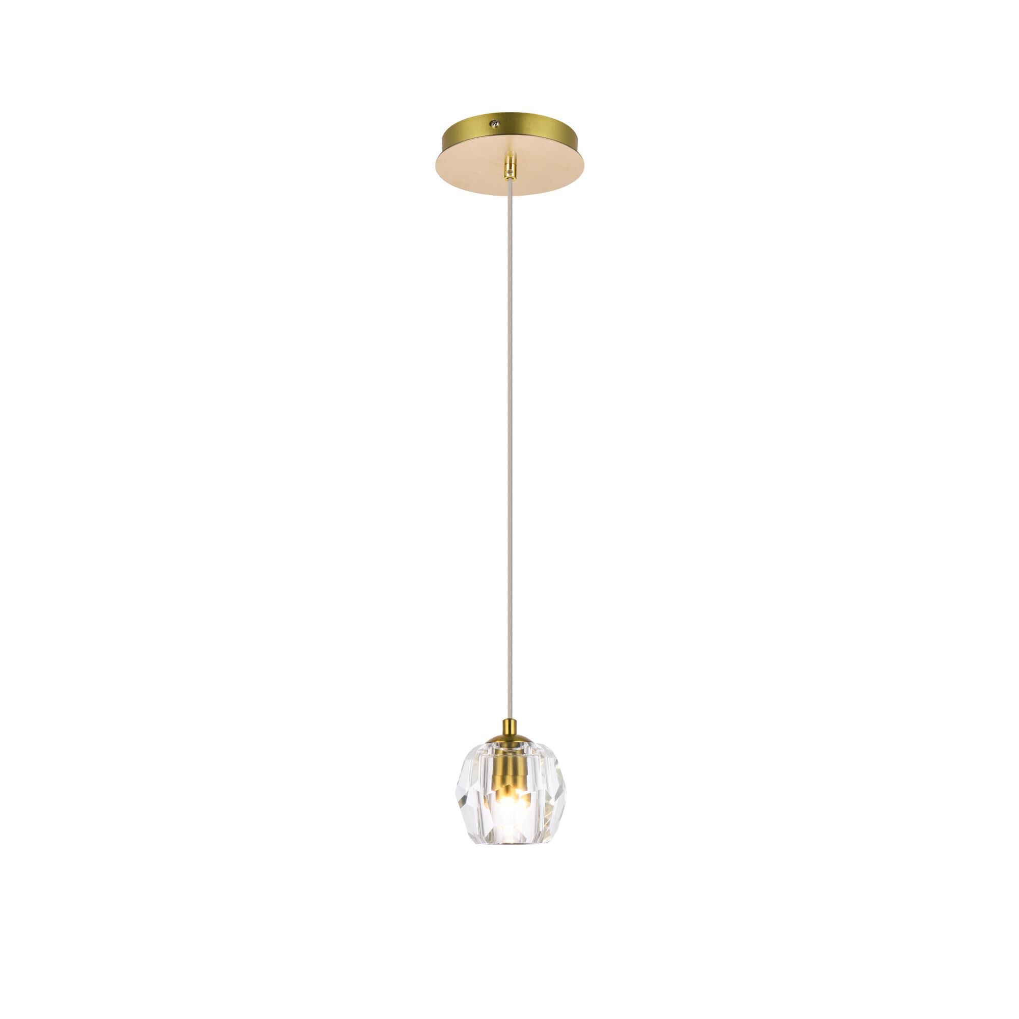 Elegant Lighting Eren 5 Inch LED Mini Pendant