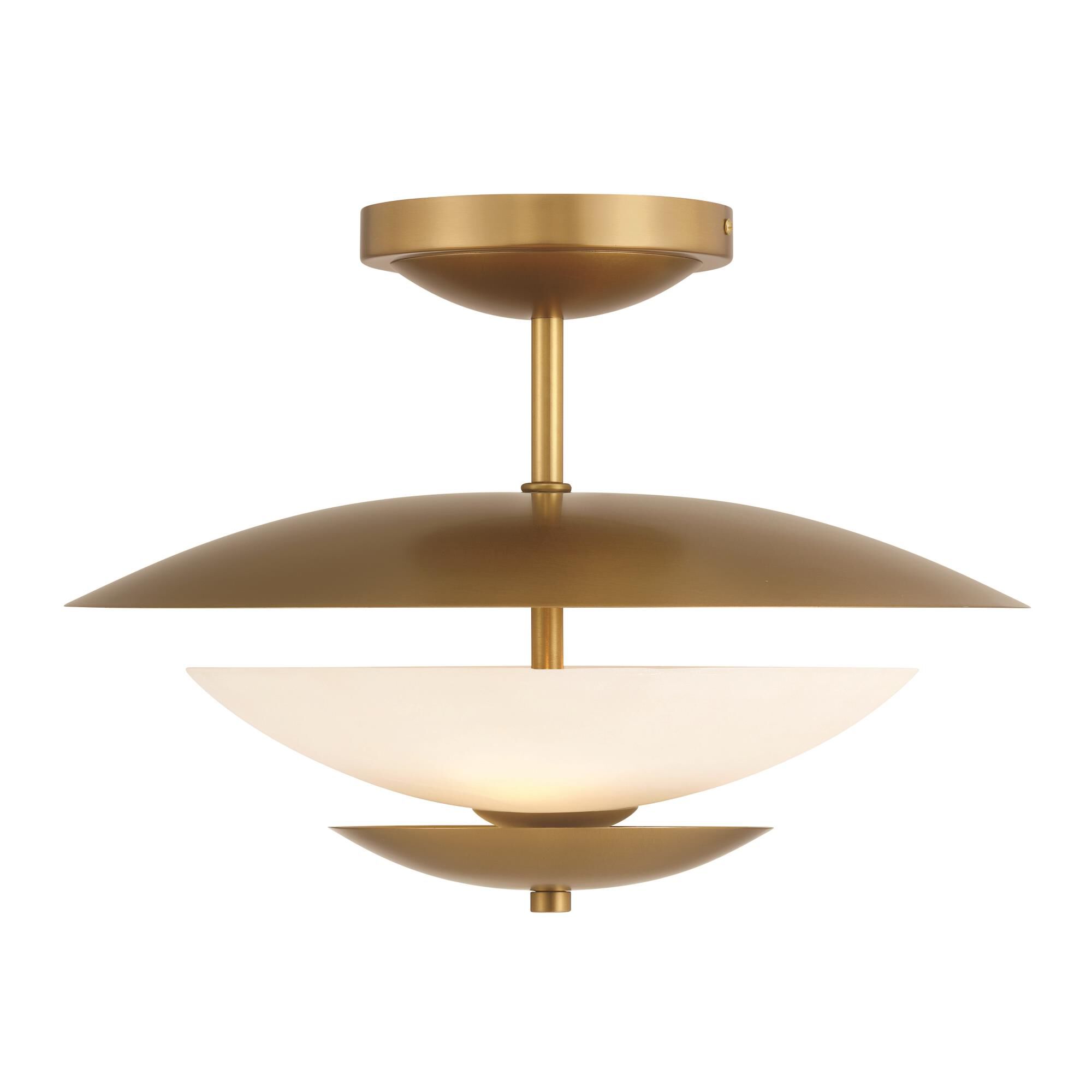 Solara 18 Inch Semi Flush Mount by Minka Lavery