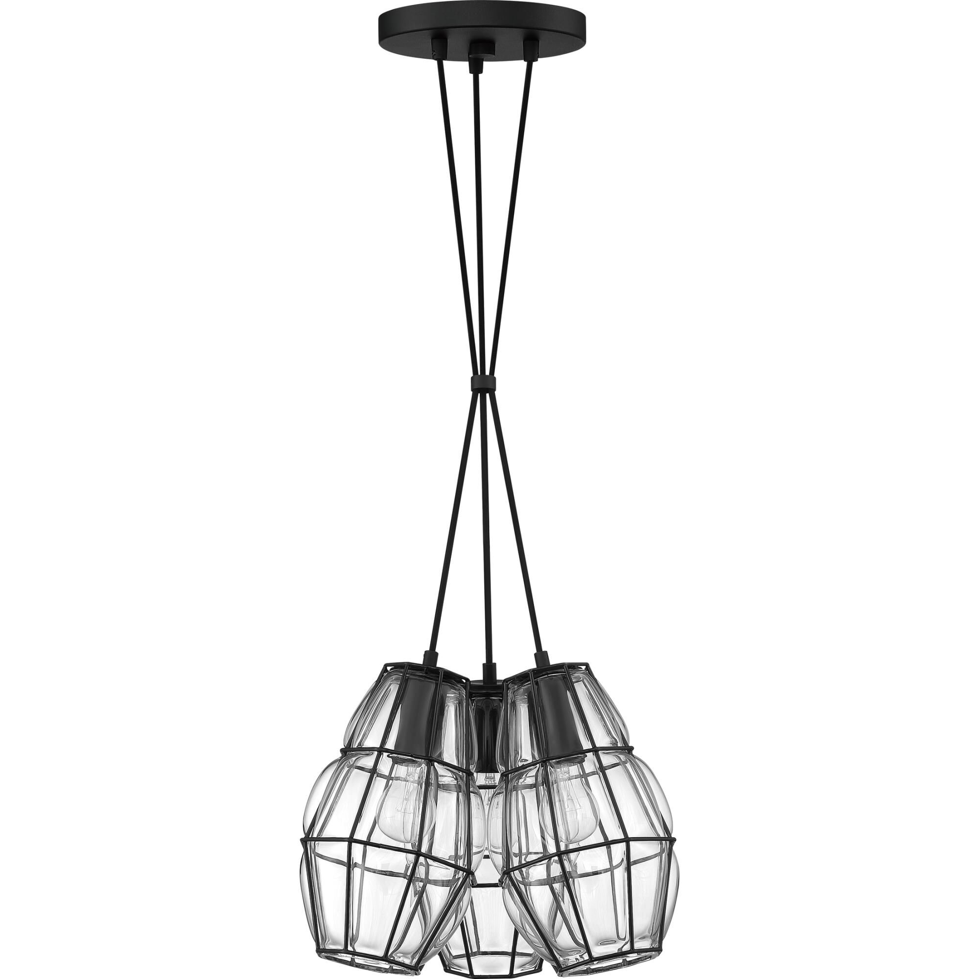 17 Inch 3 Light Multi Light Pendant by Quoizel