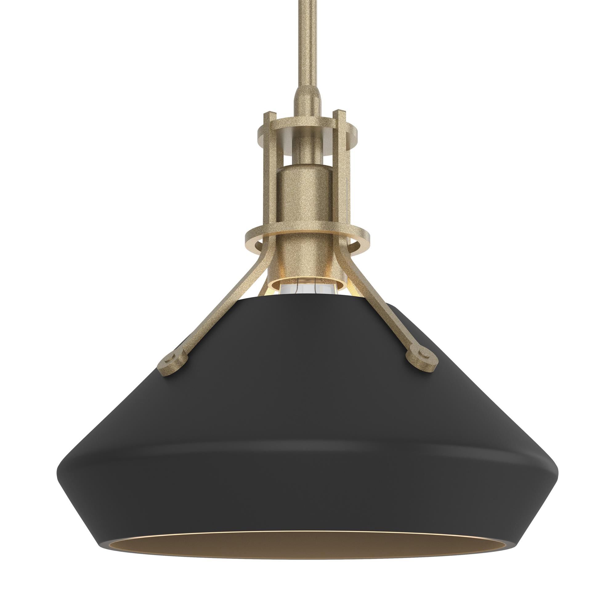 Shown in Soft Gold finish and Black  accent
