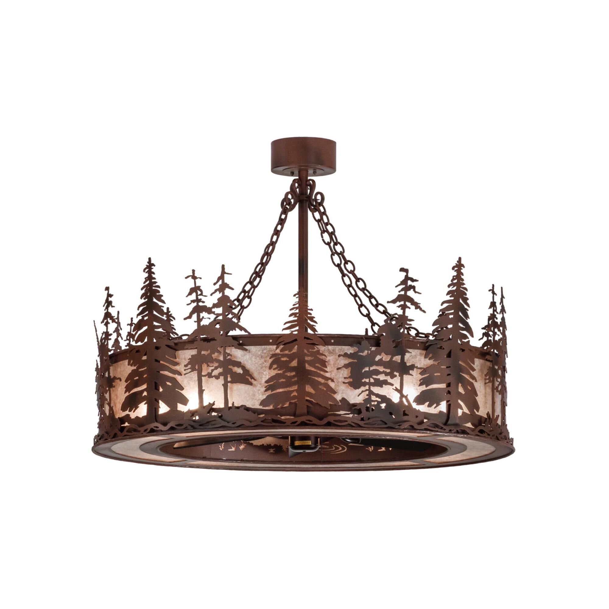 Tall Pines Ceiling Fan by Meyda Lighting