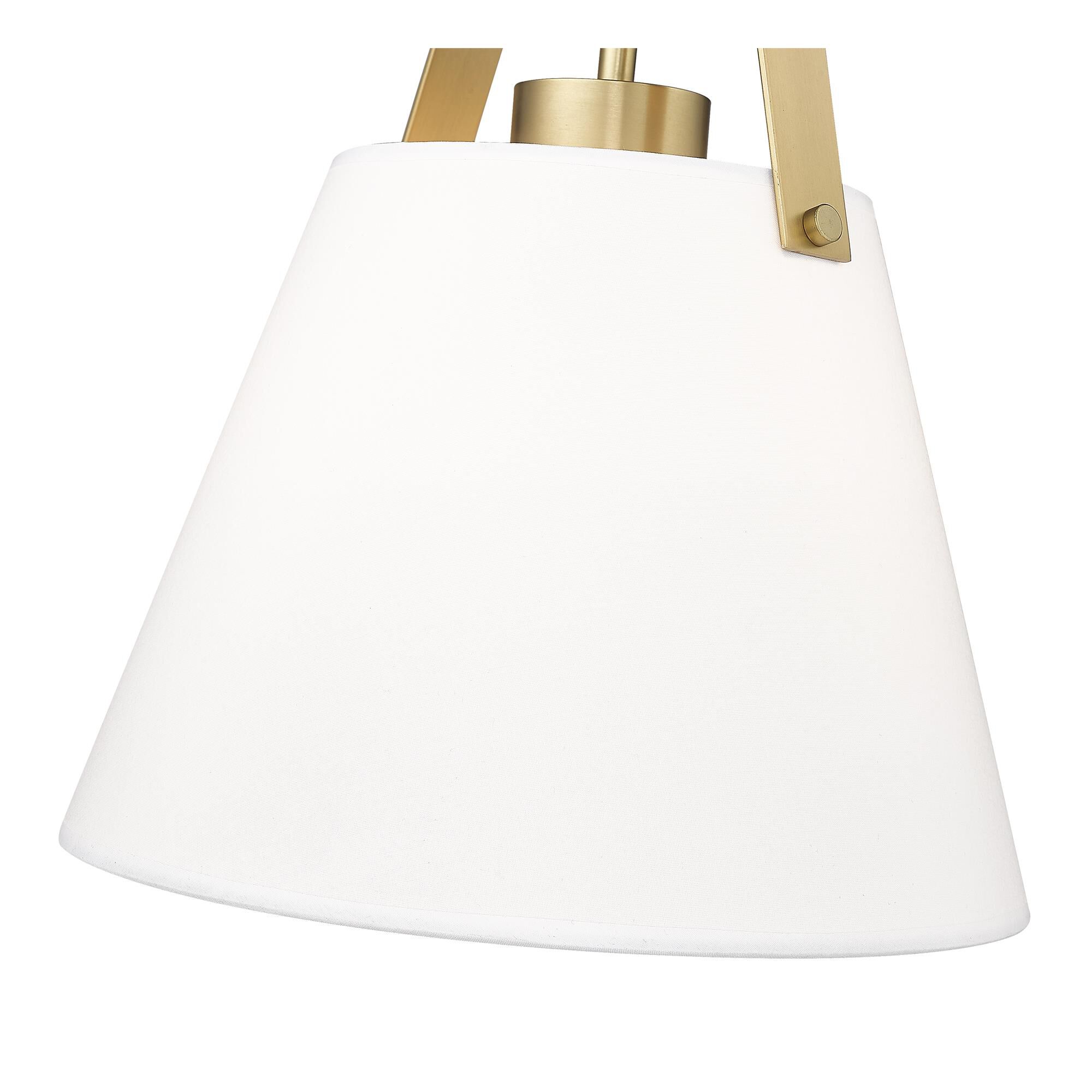 Z-Studio Linen 14 Inch Pendant Light,