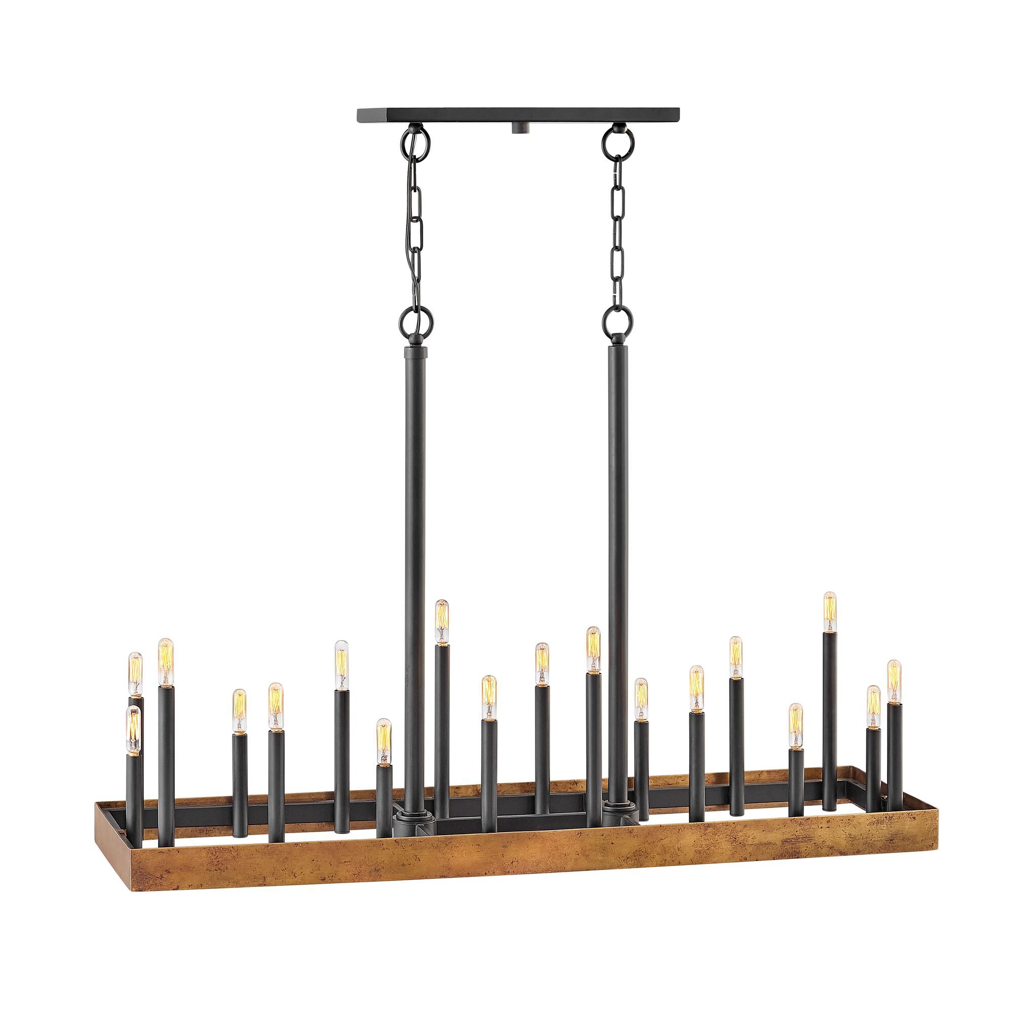Wells Medium Linear Chandelier,