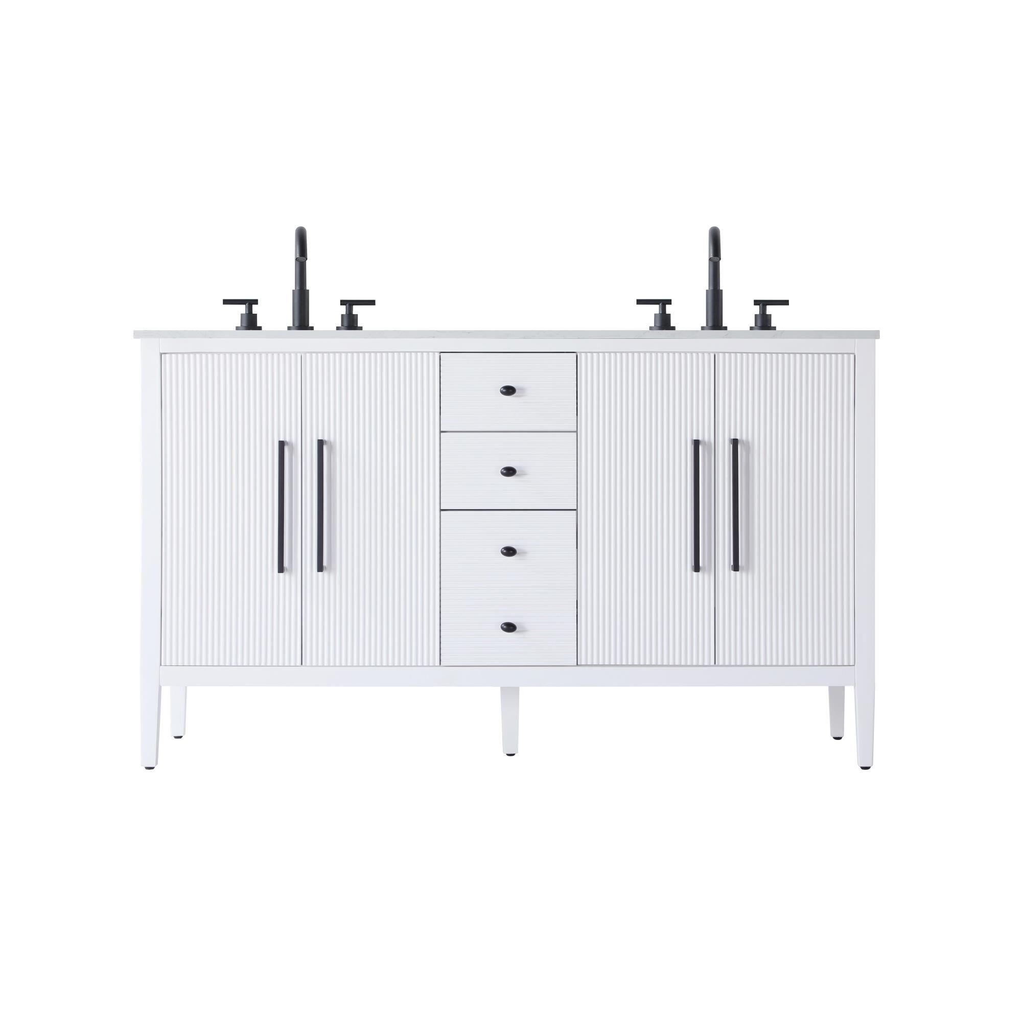 Shown in White finish