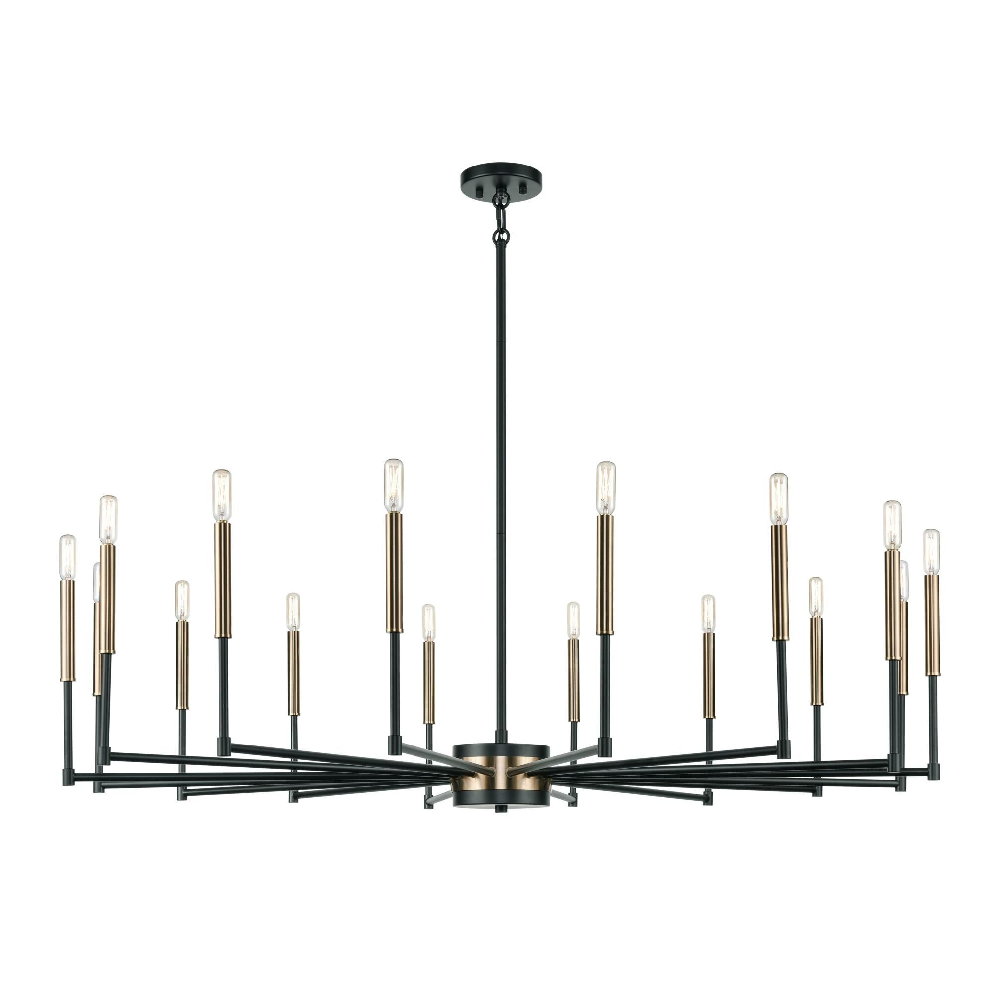 Livingston 52 Inch 16 Light Chandelier by ELK Lighting