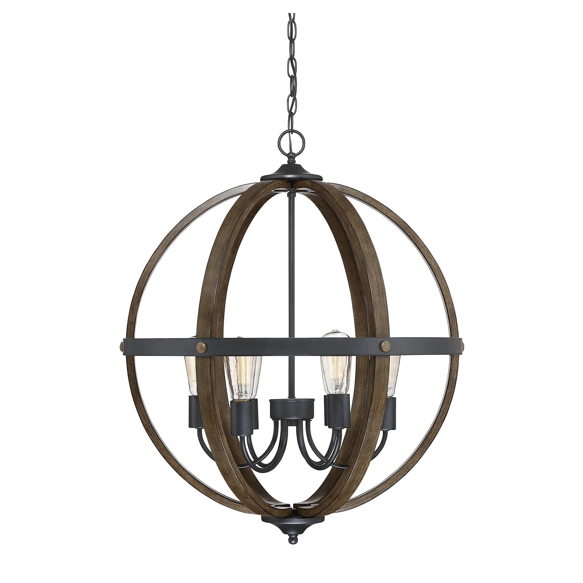 24 Inch LED Large Pendant by Meridian Lighting