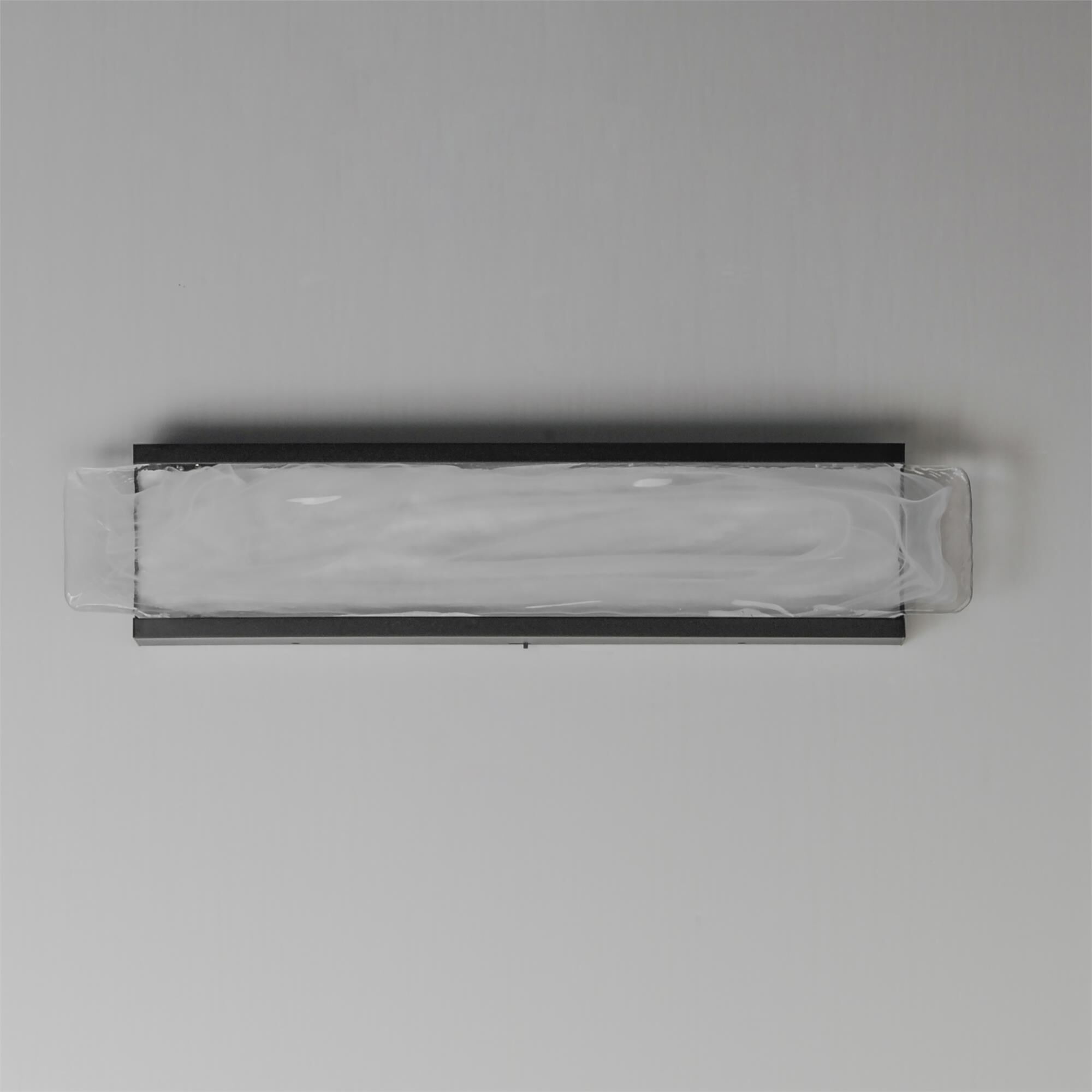 Shown in Black finish and White Spiral glass