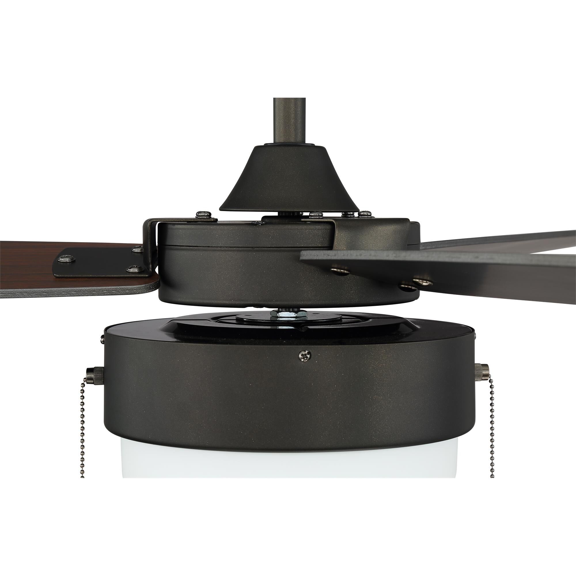 Intrepid 52 Inch Ceiling Fan with Light Kit,