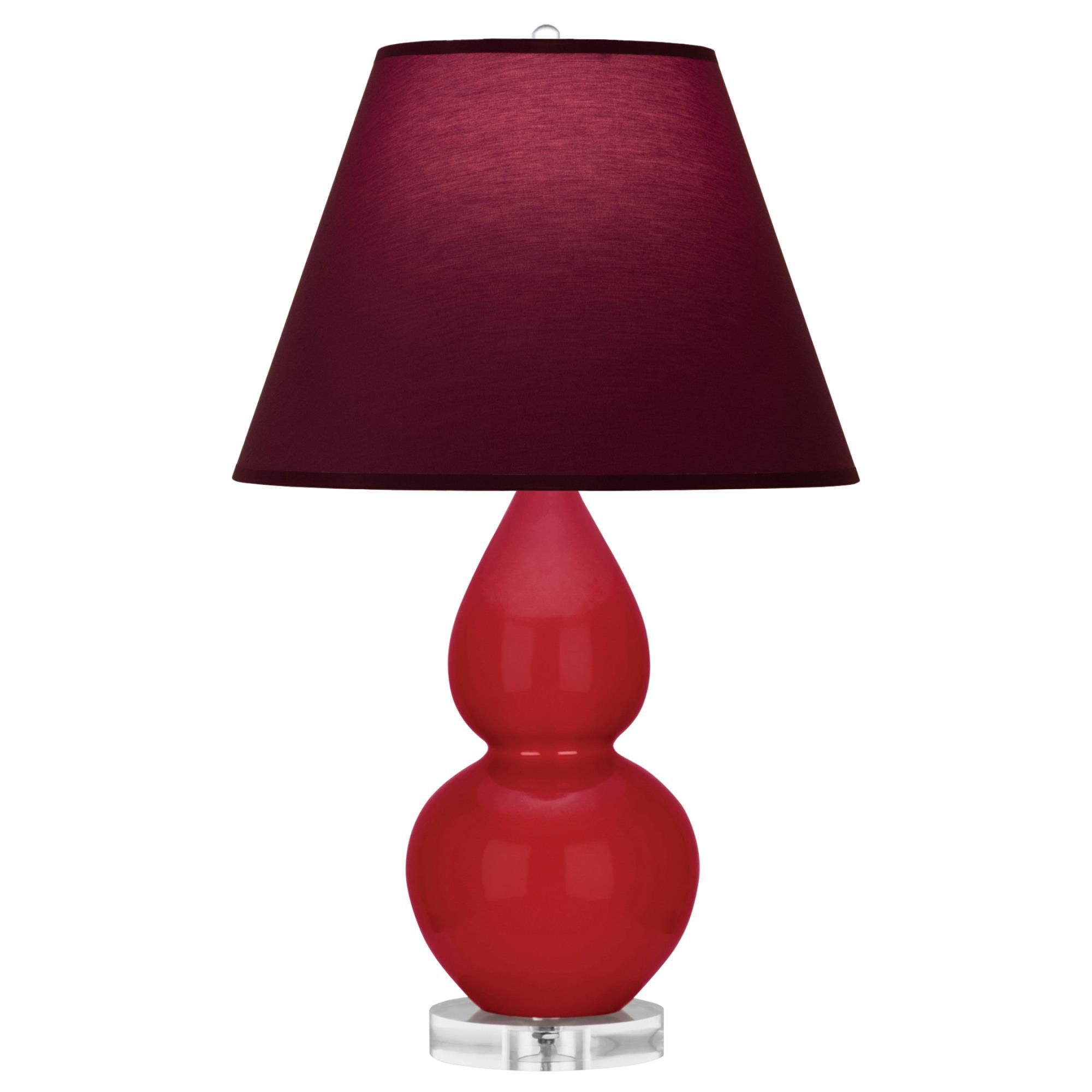 Small Double Gourd 23 Inch Table Lamp by Robert Abbey