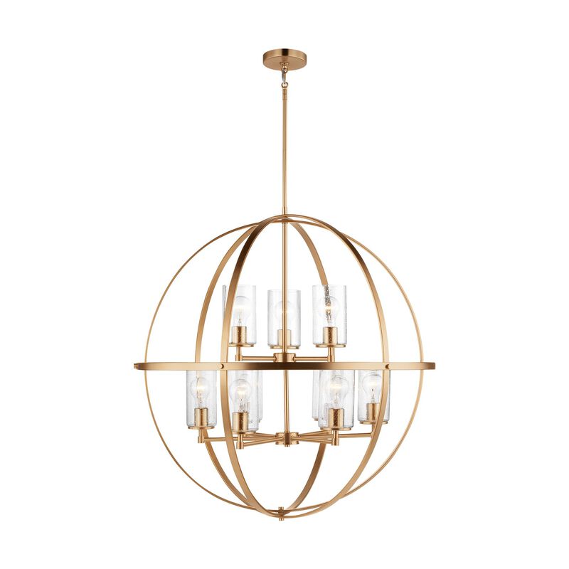 Alturas 32 Inch 9 Light Chandelier by Generation Lighting