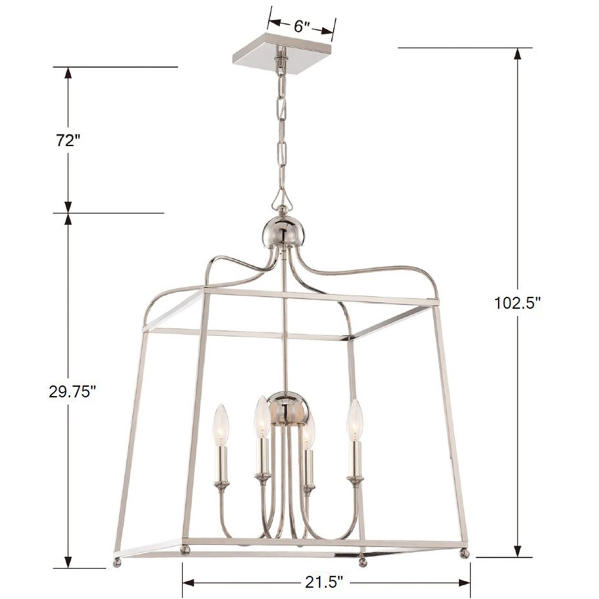 Shown in Polished Nickel finish and Silk glass and White shade