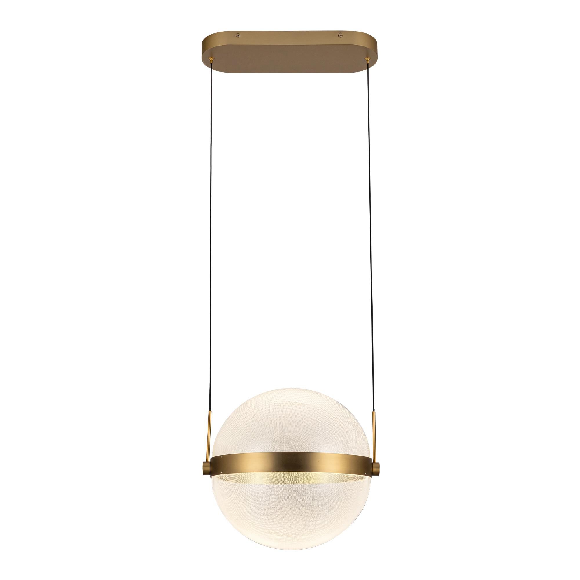 Pisces 12 Inch Mini Pendant by Kuzco Lighting