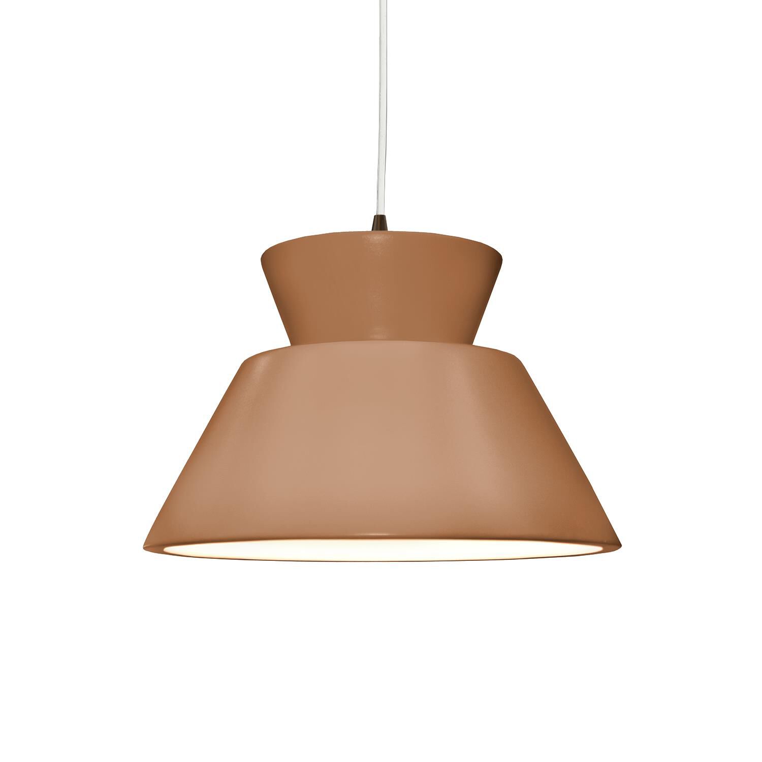 Shown in Dark Bronze finish and Adobe shade