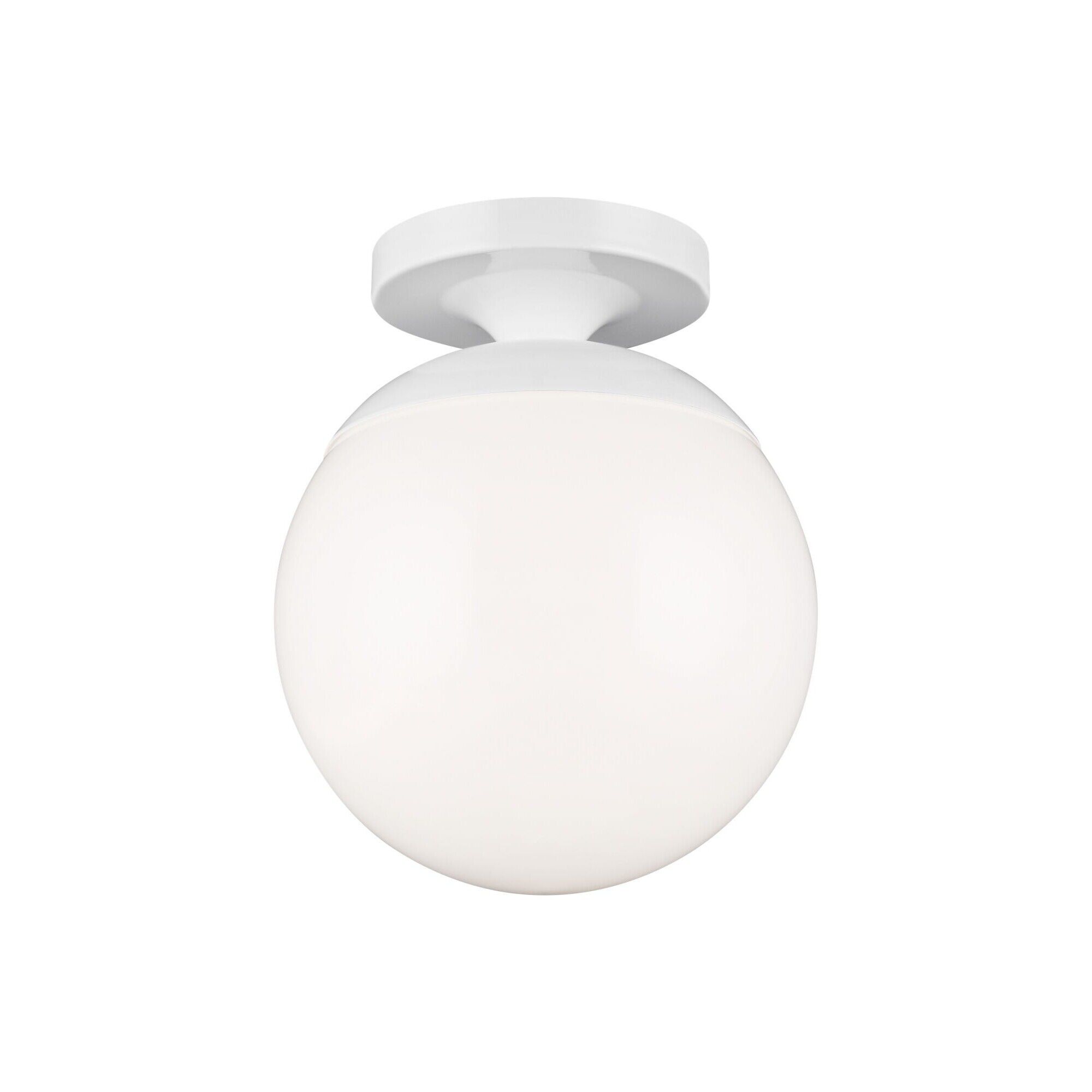 Shown in White finish and Smooth White glass