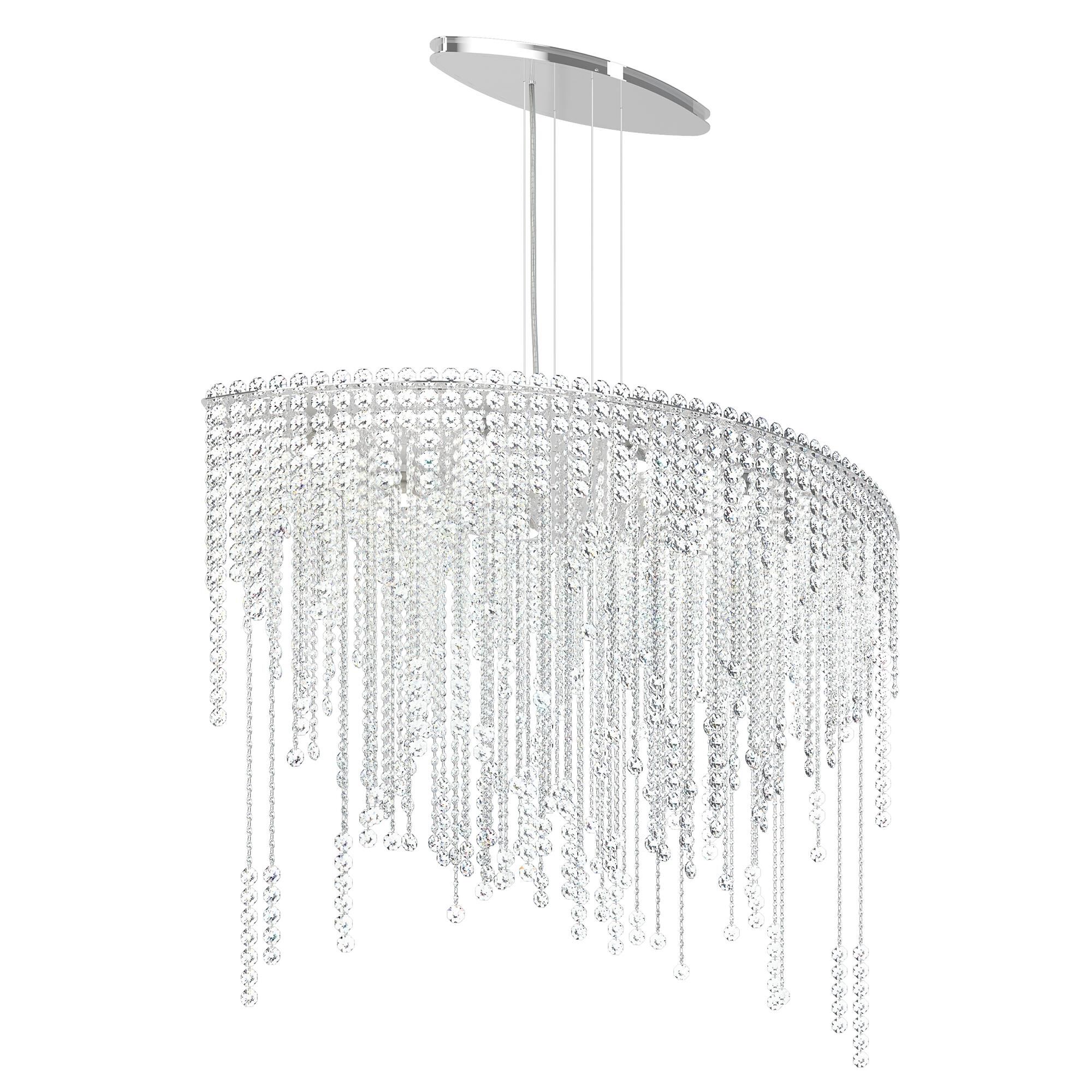 Chantant 43 Inch Linear Suspension Light by Schonbek