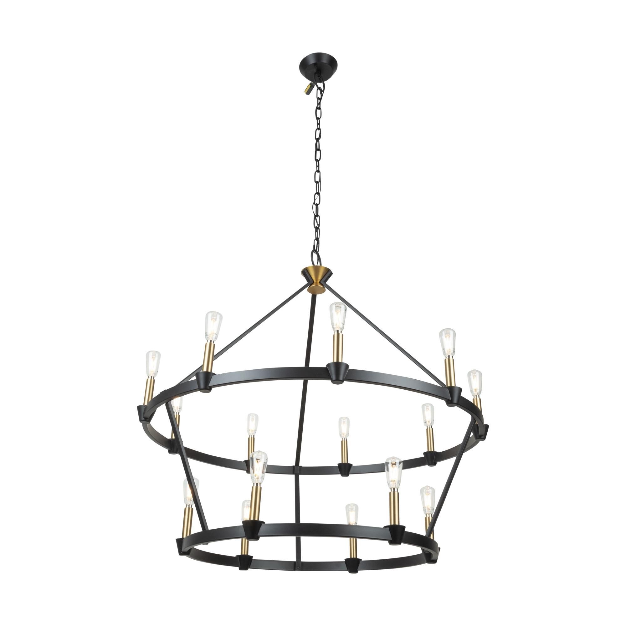 Kevin Kraemer Notting Hill 36 Inch 15 Light Chandelier by Artcraft