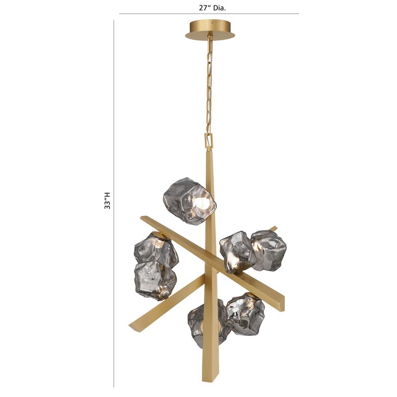 Thorah Chandelier by Eurofase Lighting