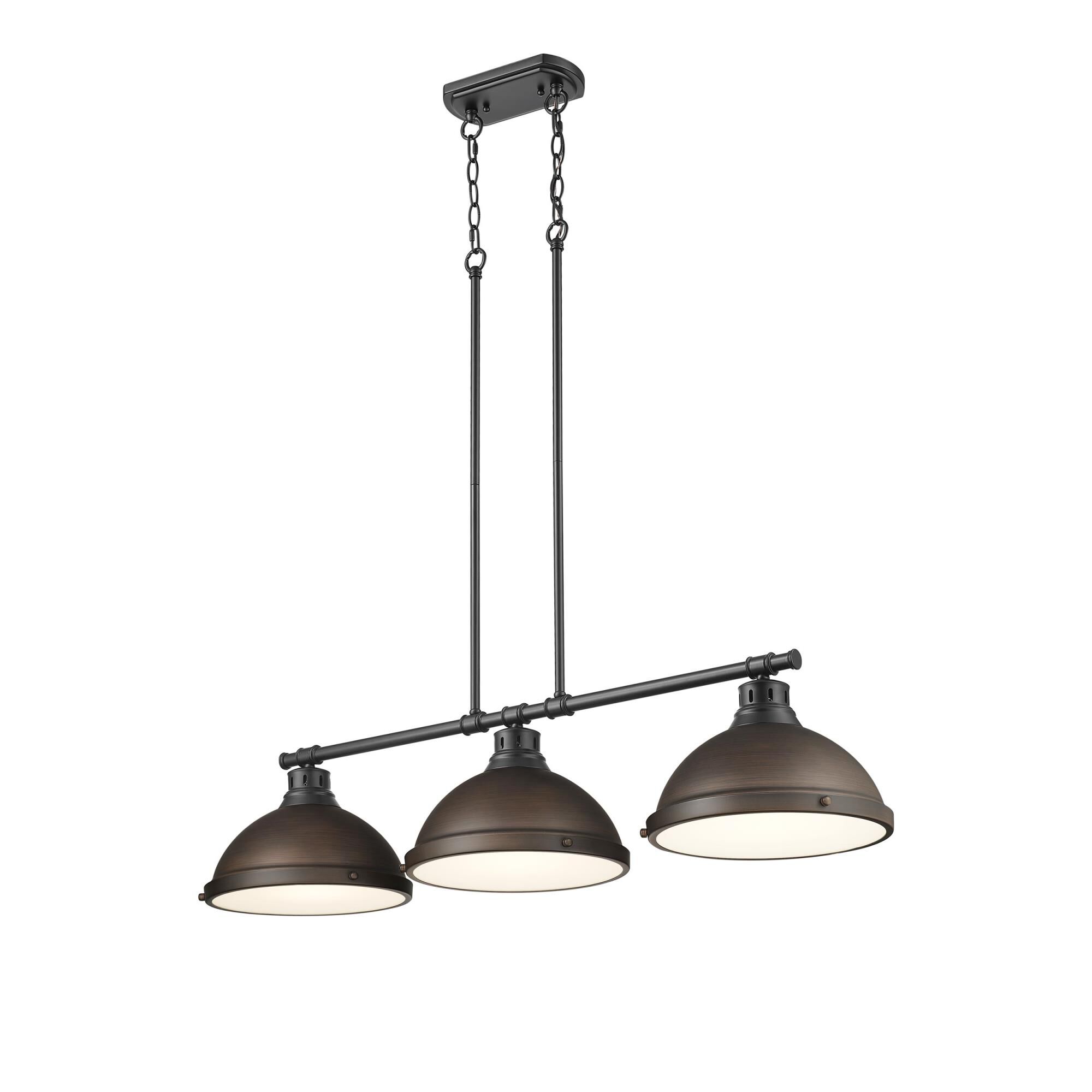 Duncan 40 Inch Linear Suspension Light by Golden Lighting