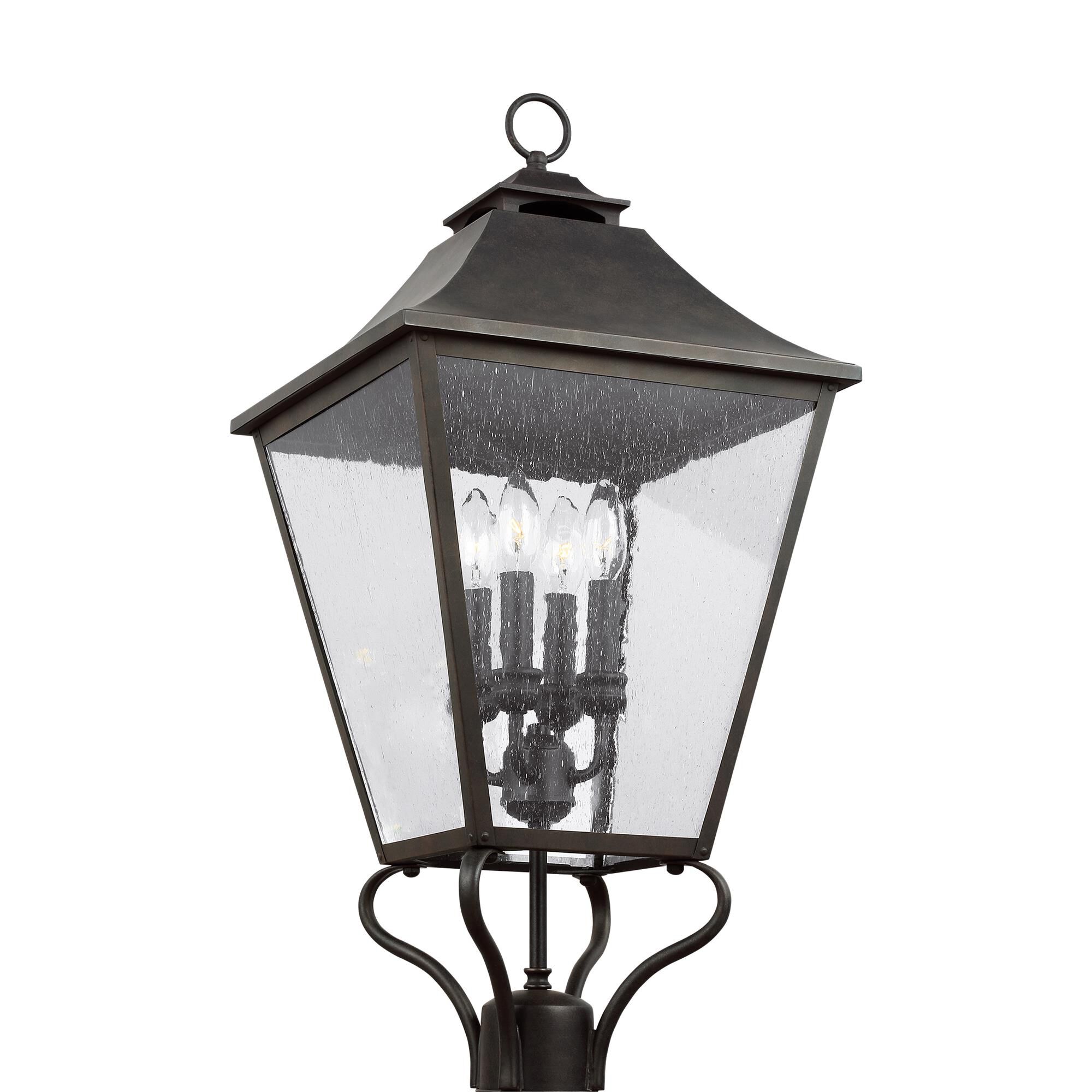 Shown in Sable finish and Clear Seeded glass