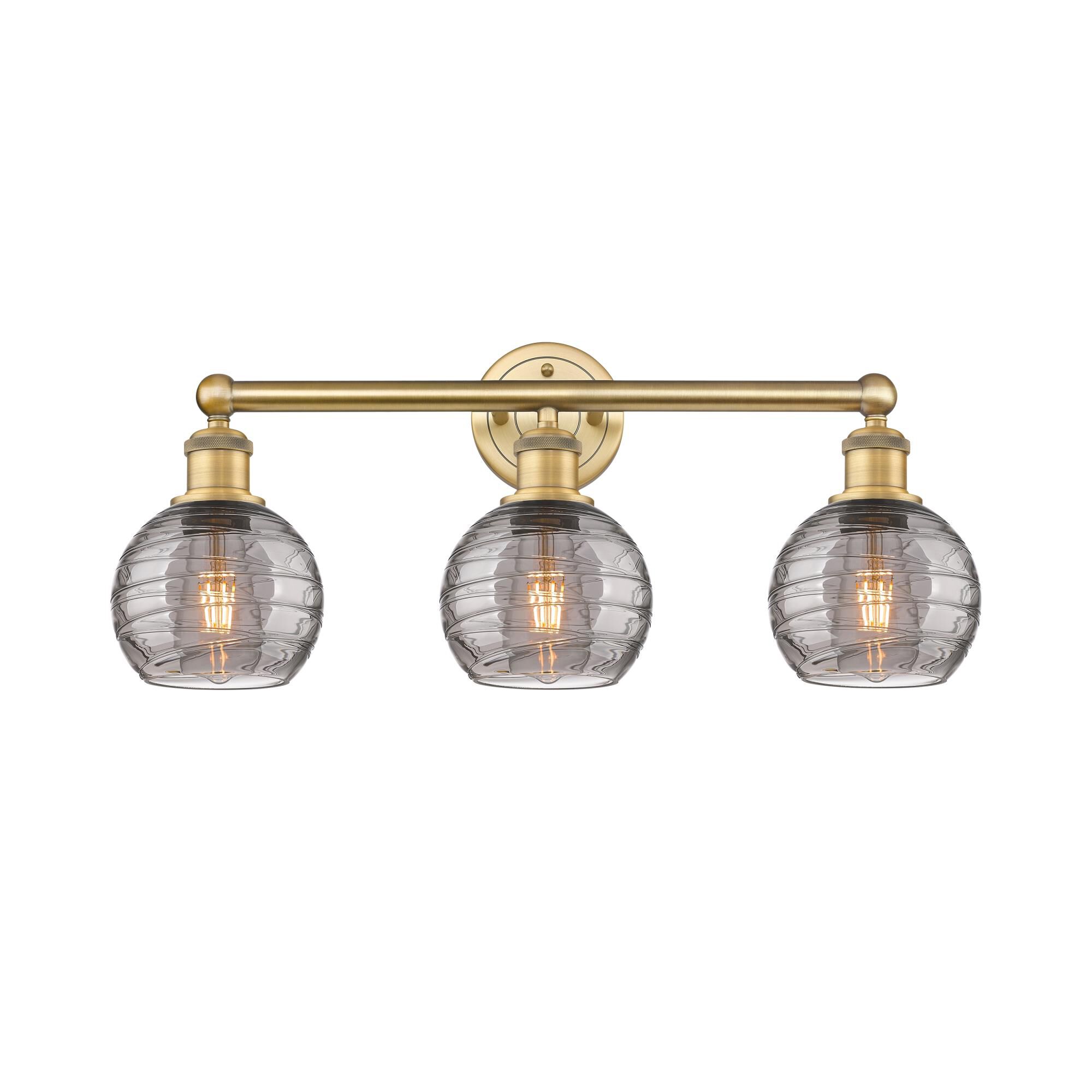 Bruno Marashlian Athens Deco Swirl 24 Inch 3 Light Bath Vanity Light by Innovations Lighting
