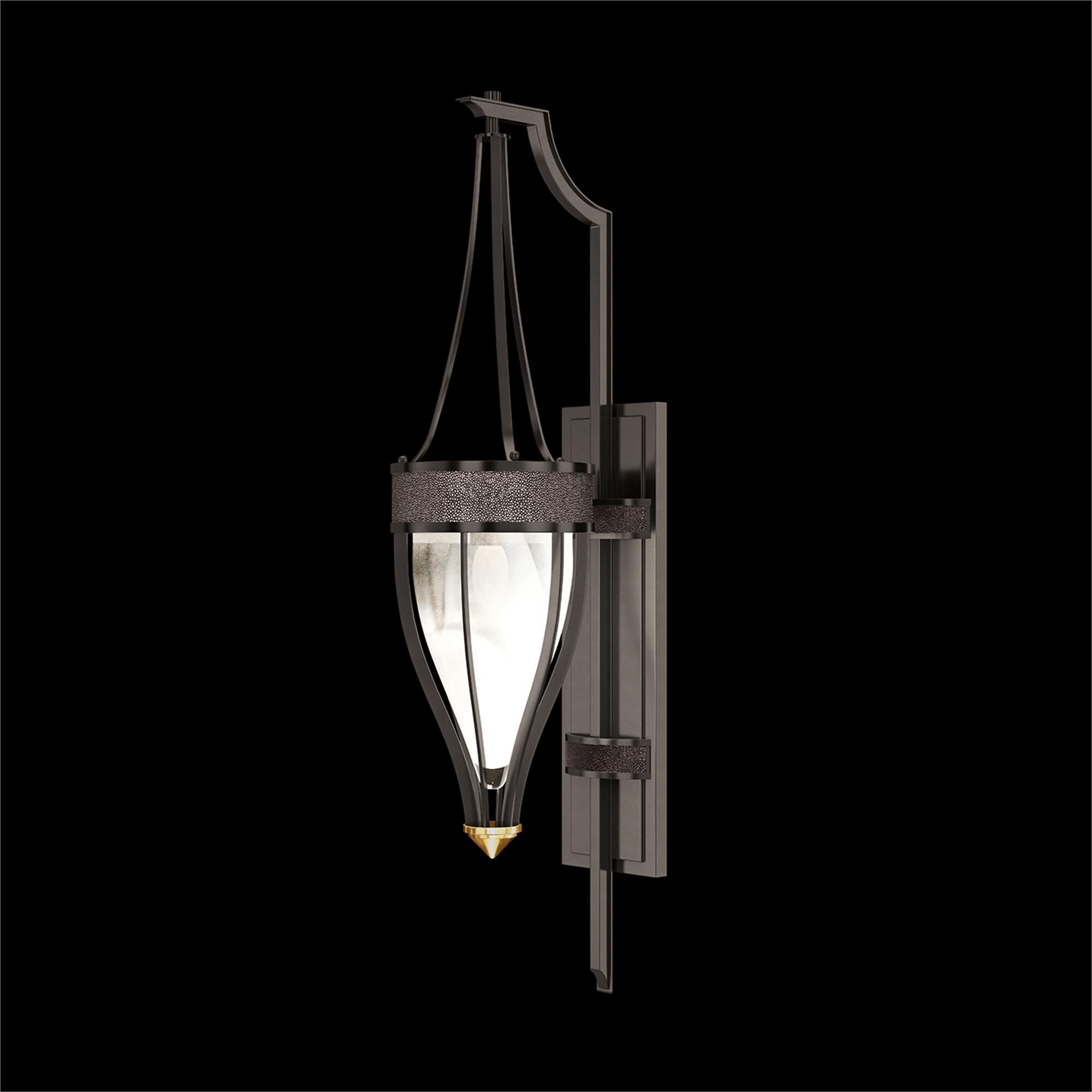 Shown in Midnight Steel and Brass  finish and Pebble accent