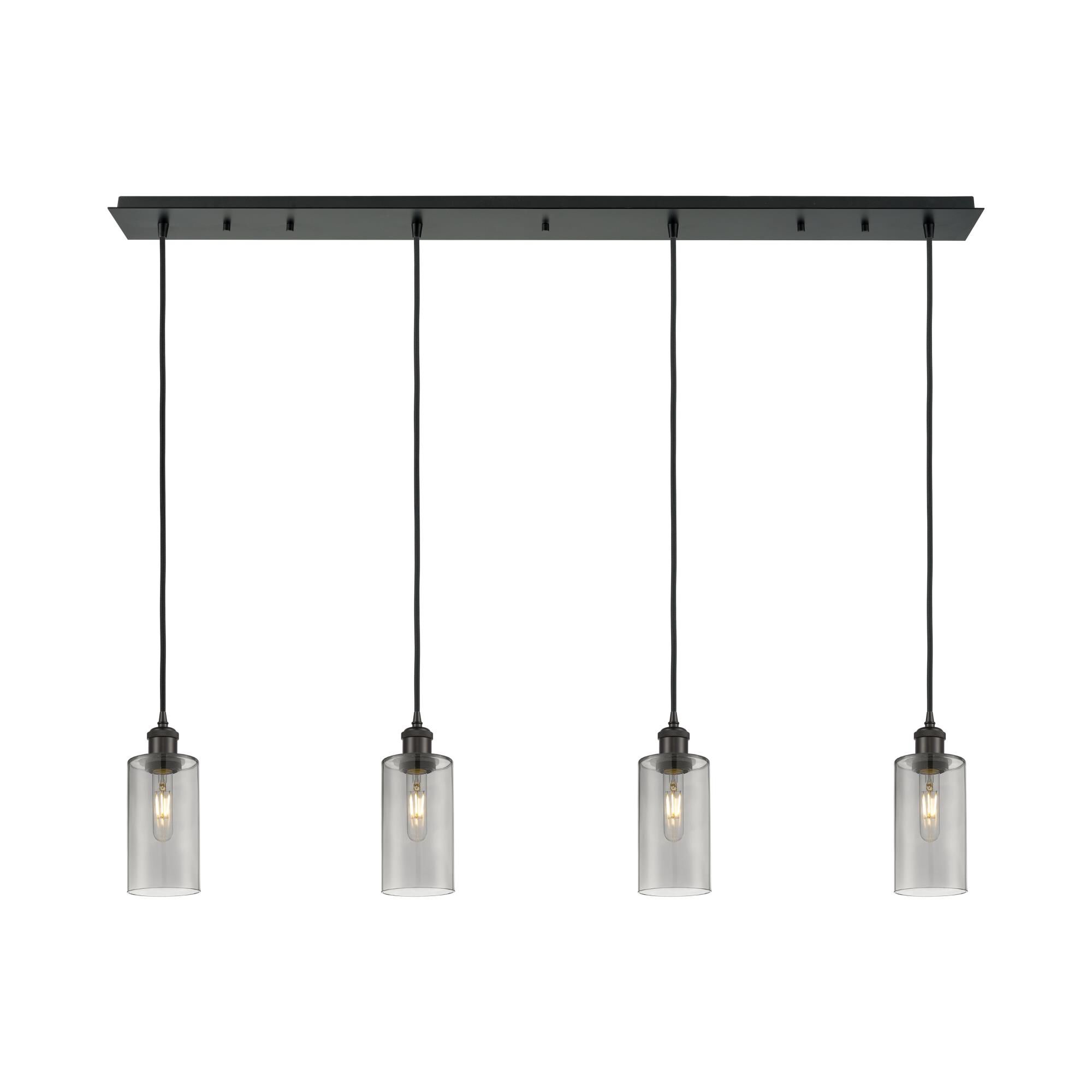 Shown in Matte Black finish and Light Smoke shade