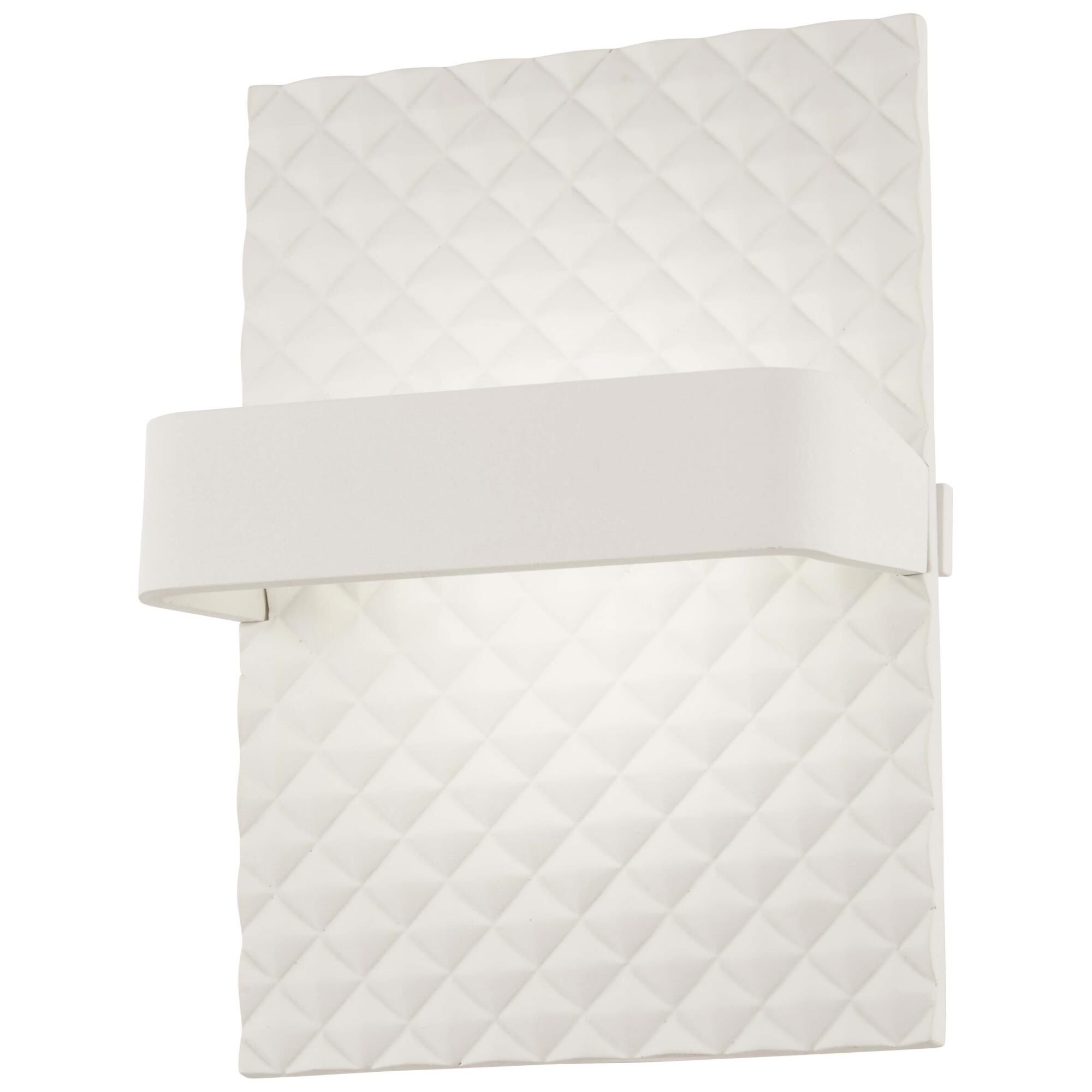 Quilted 9 Inch LED Wall Sconce by Kovacs