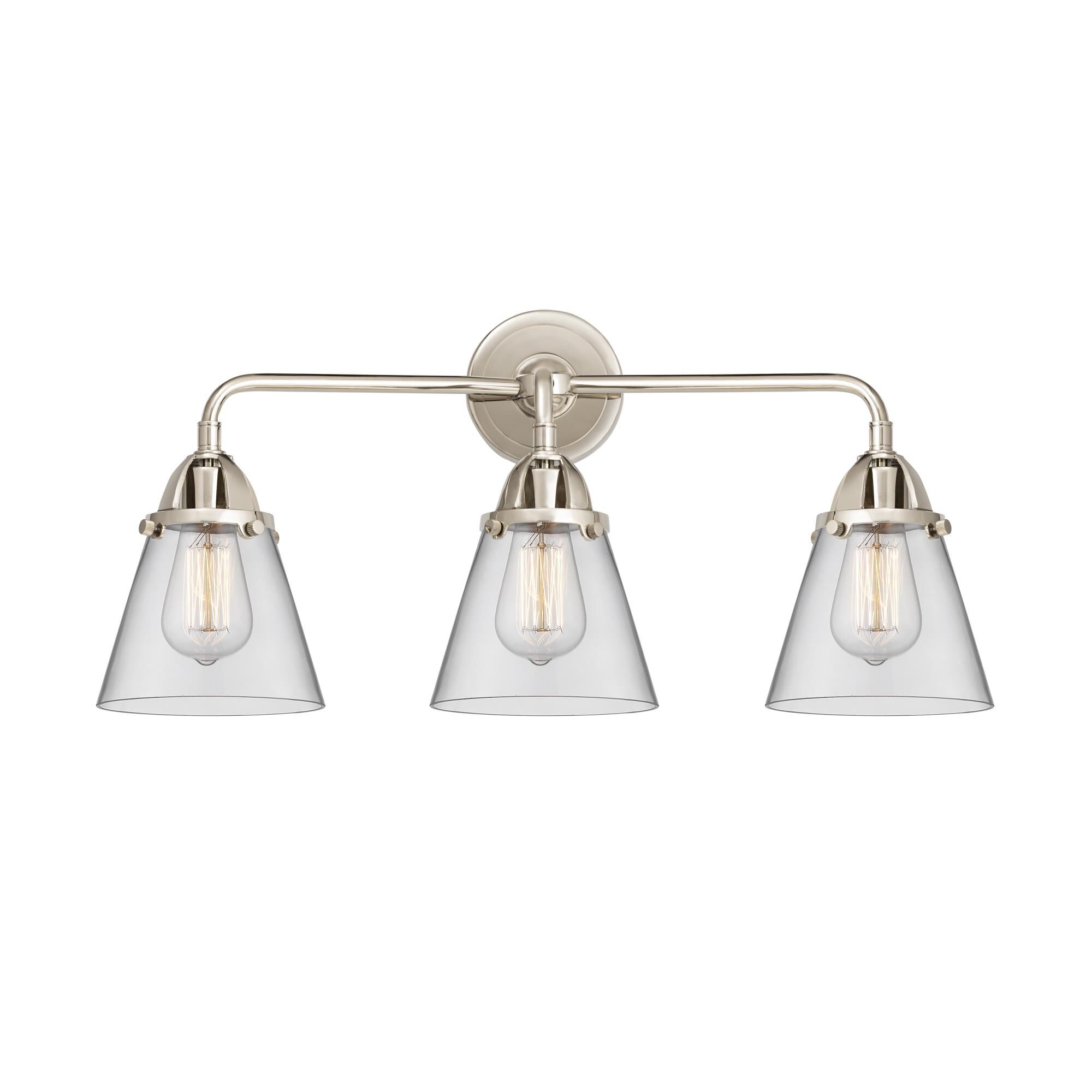 Bruno Marashlian Cone 24 Inch 3 Light Bath Vanity Light by Innovations Lighting