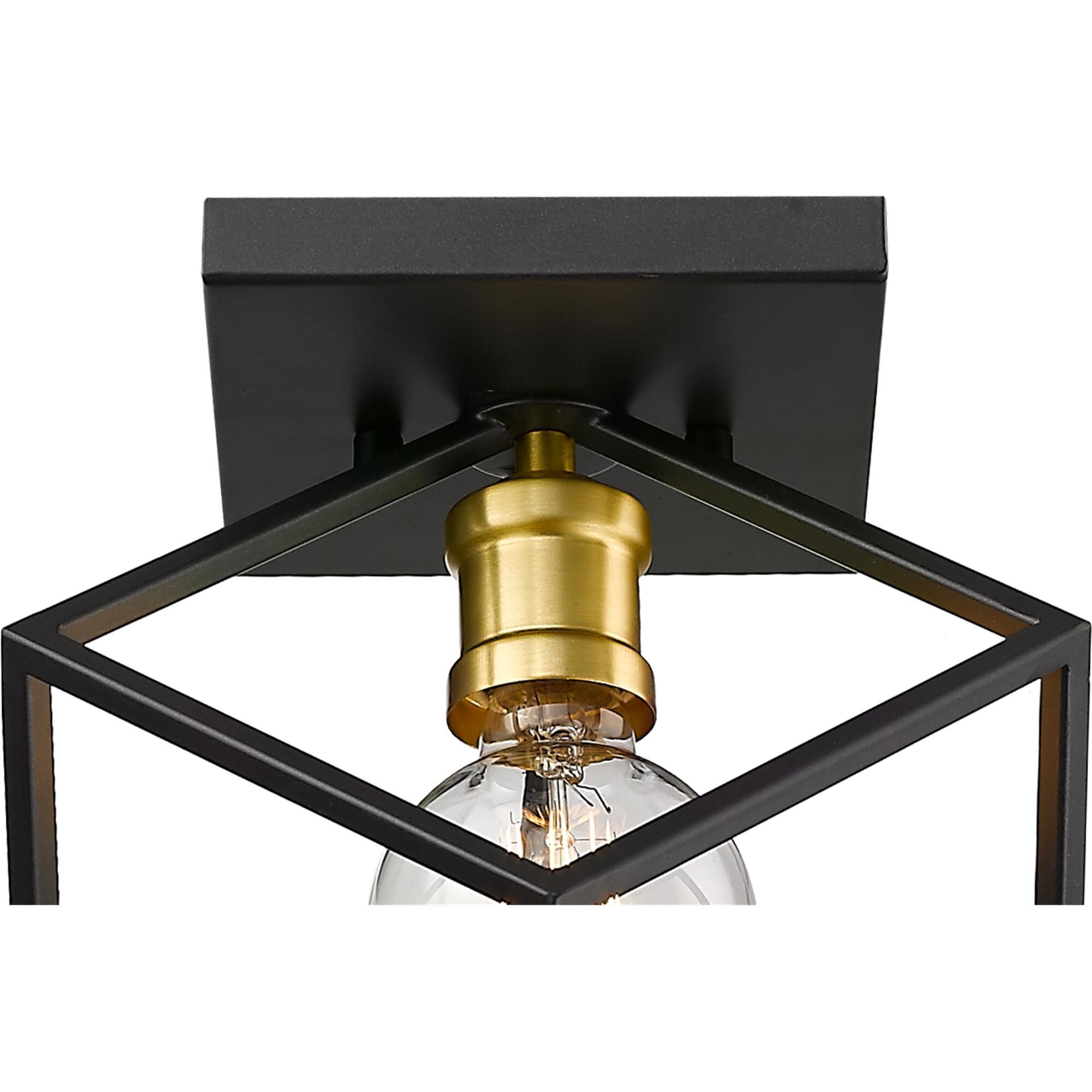 Vertical 10 Inch 1 Light Flush Mount by Z-Lite